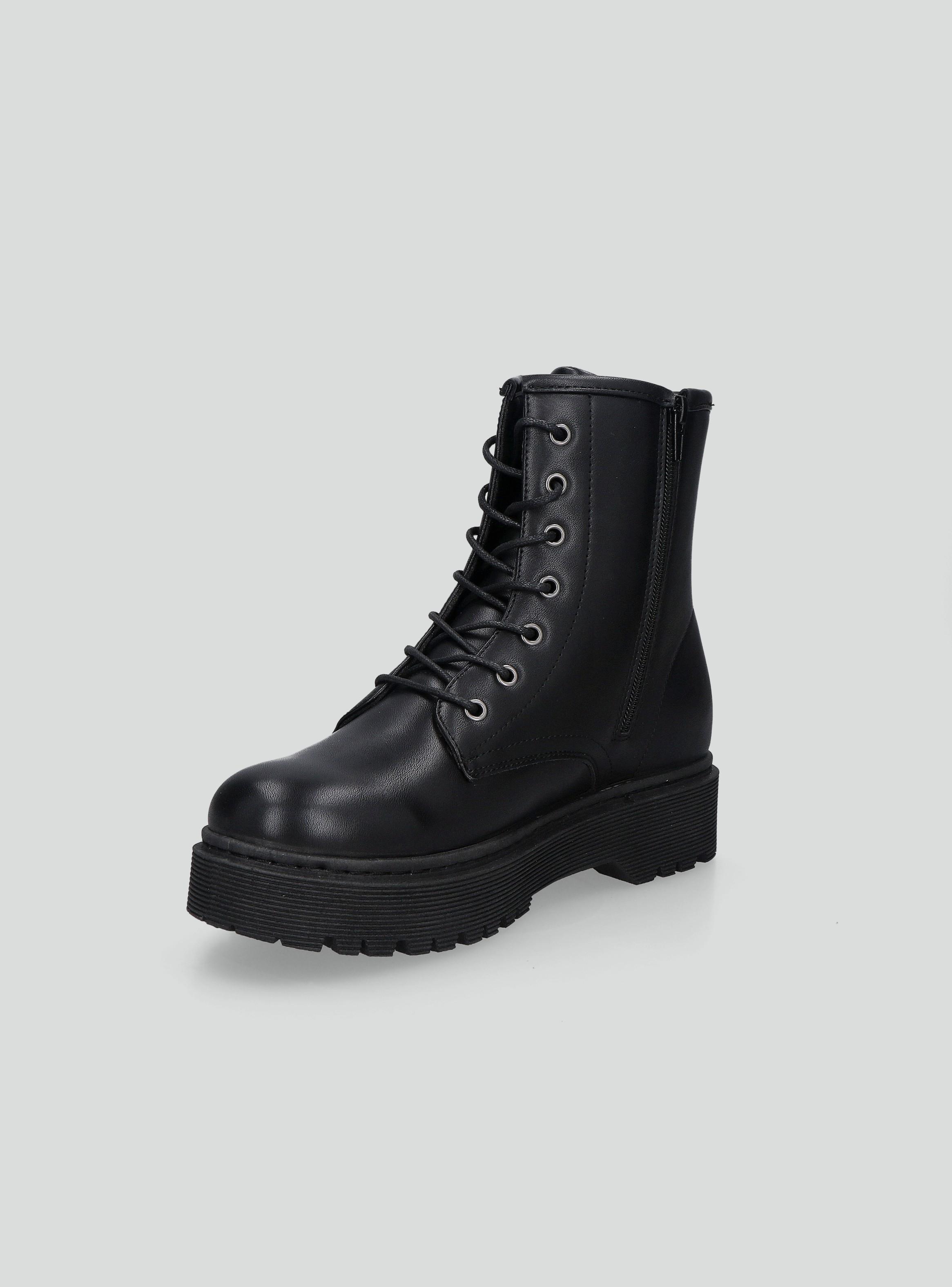 Bototo PU y Cordones Mujer-2