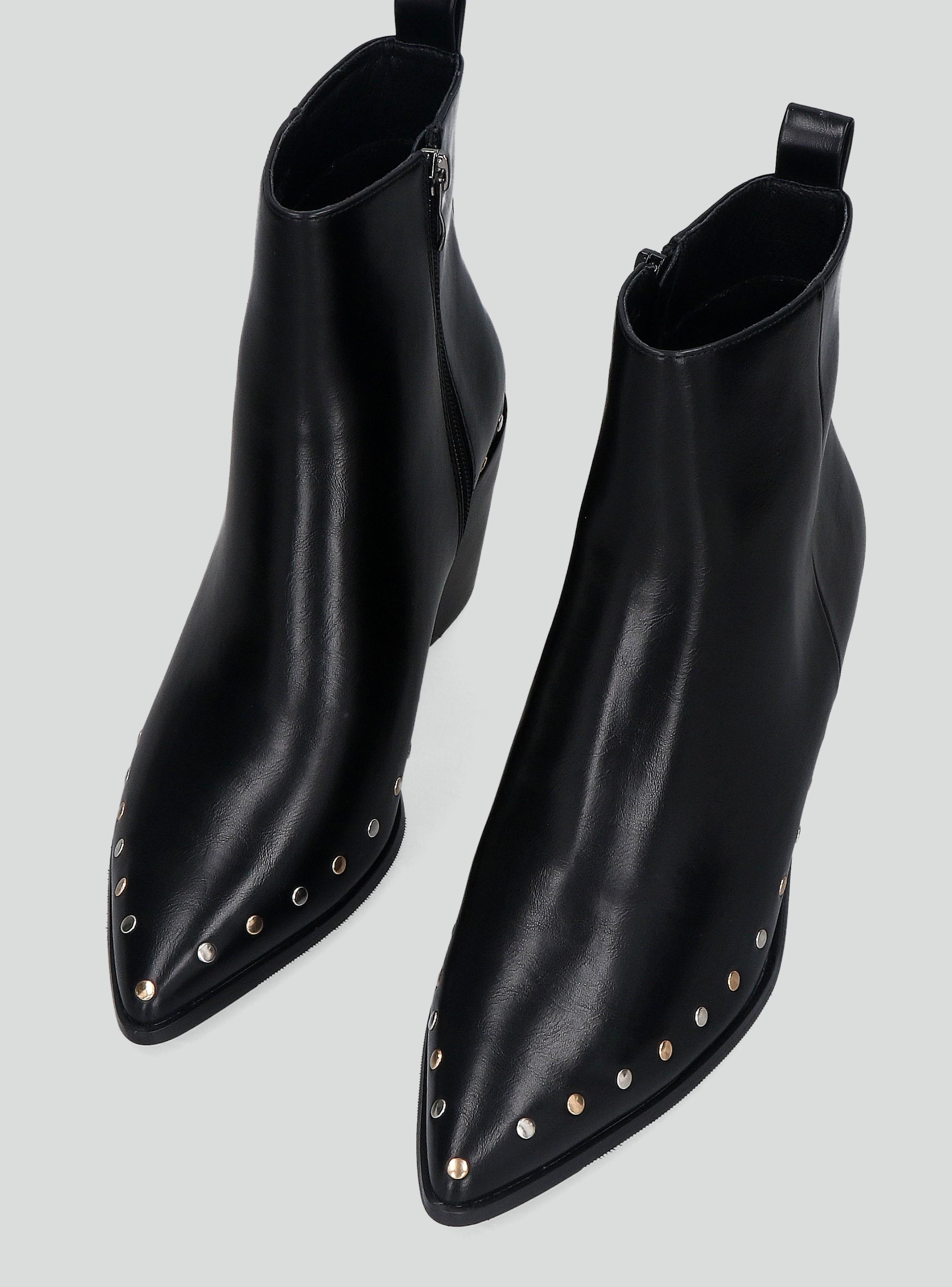 Botín Western Tachas Mujer-3