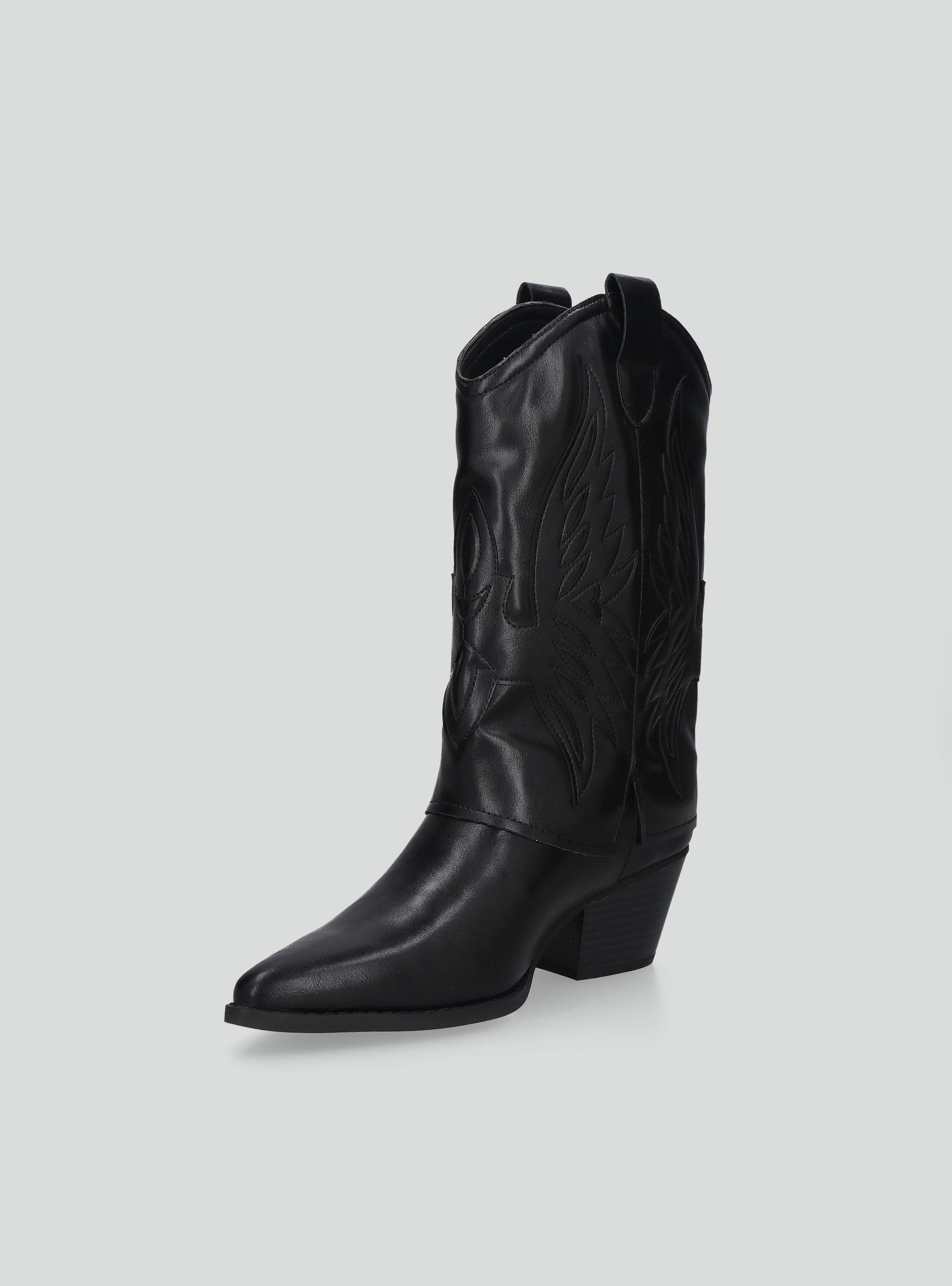 Bota Bordada Western  Mujer-2