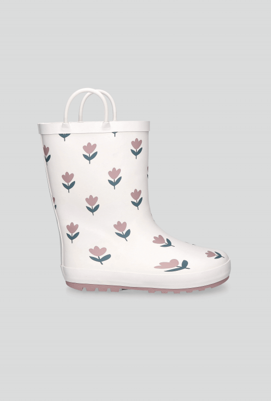 Bota de Agua Estampada y Forro Peludo Unisex-3