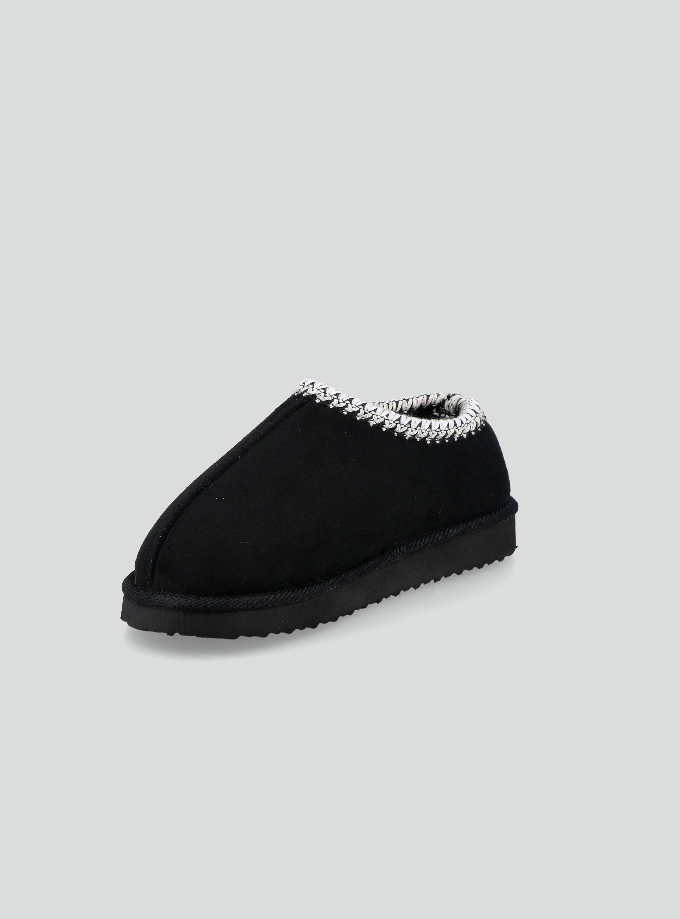 Zapato Casual Descanso con Forro Peludo y Tira Etnica Niña-3