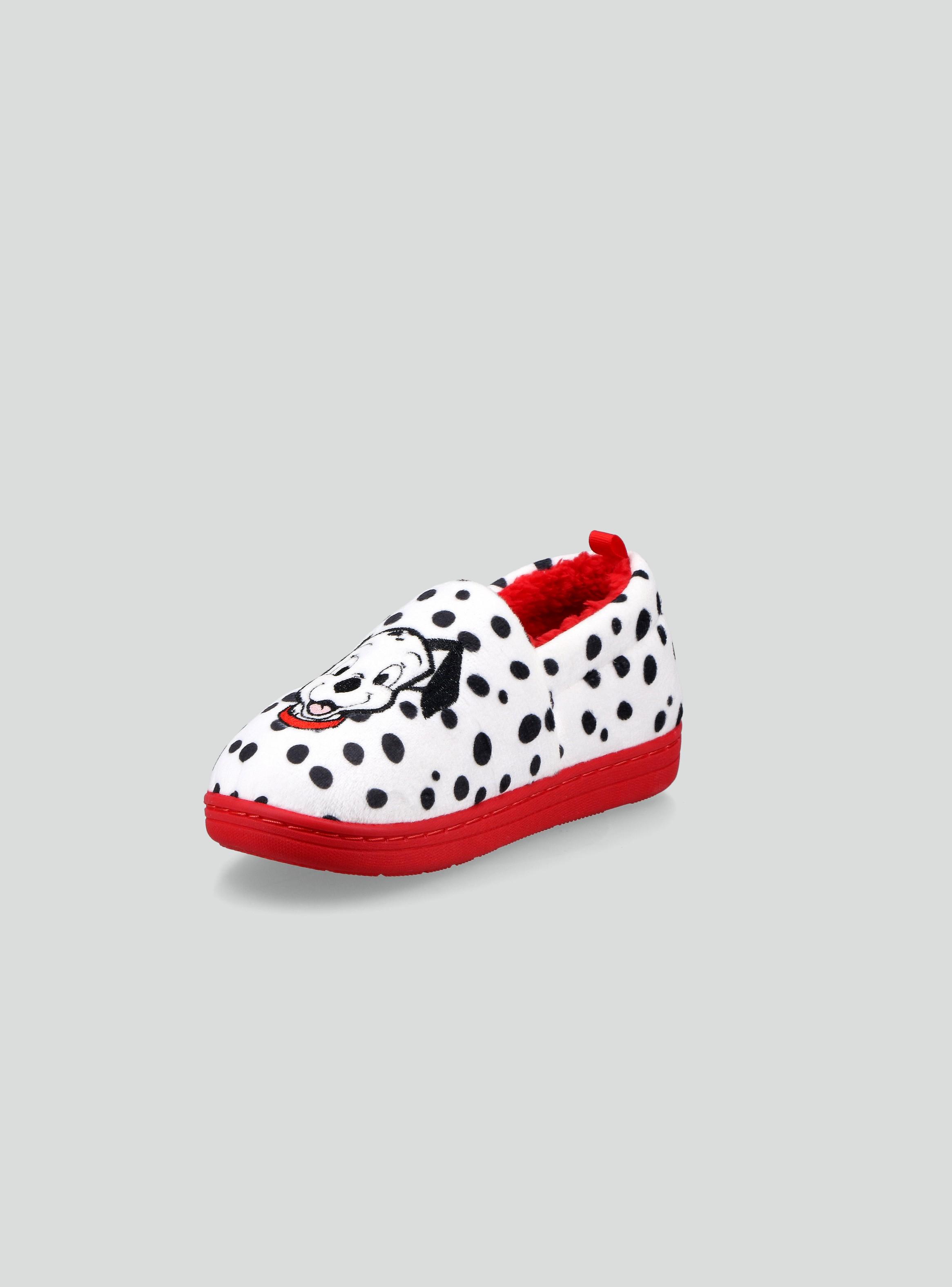 Pantufla Dálmatas con Interior Peludito Unisex-3