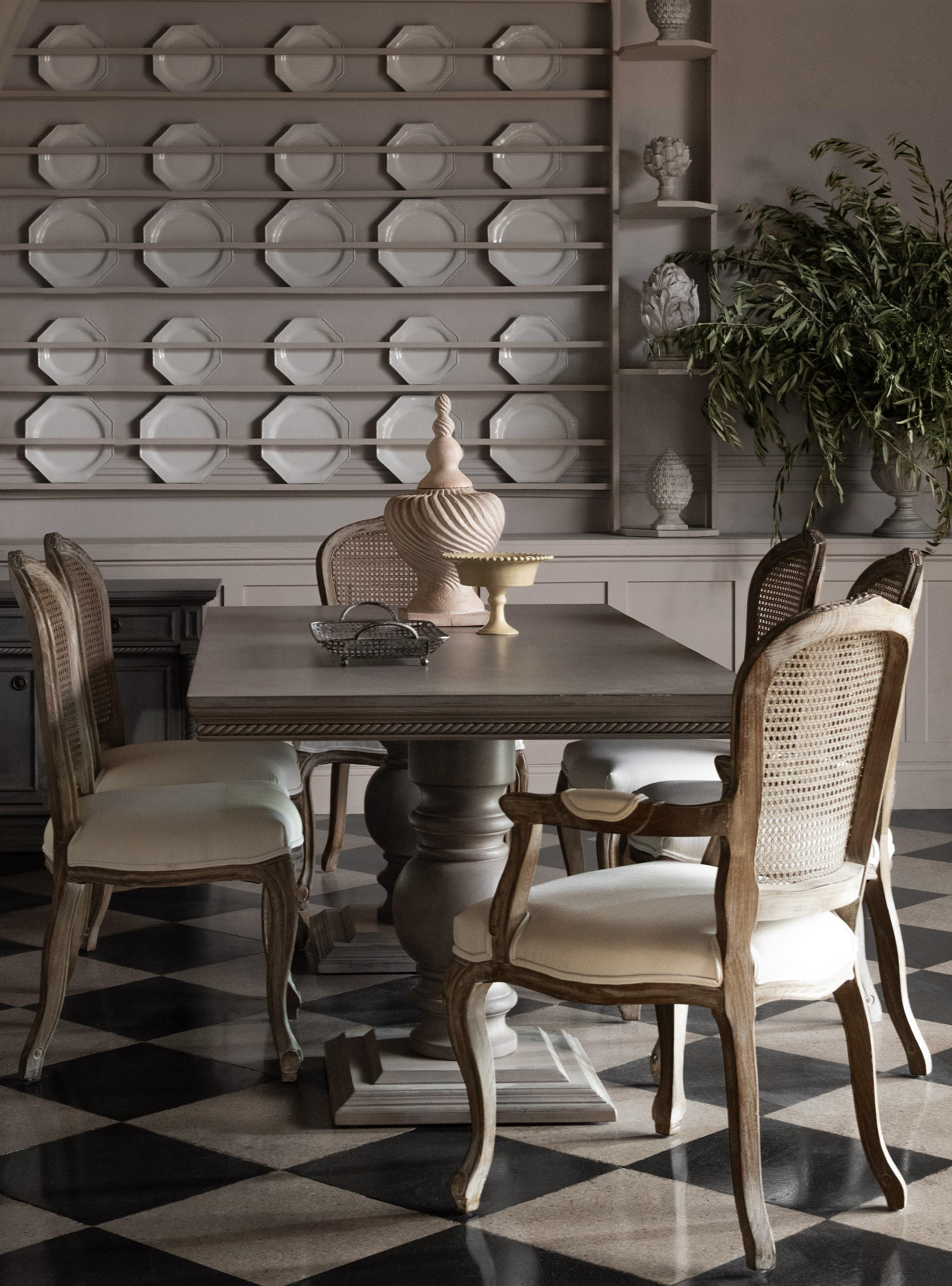 Mesa Comedor Normandía 200x100x76 cm-6