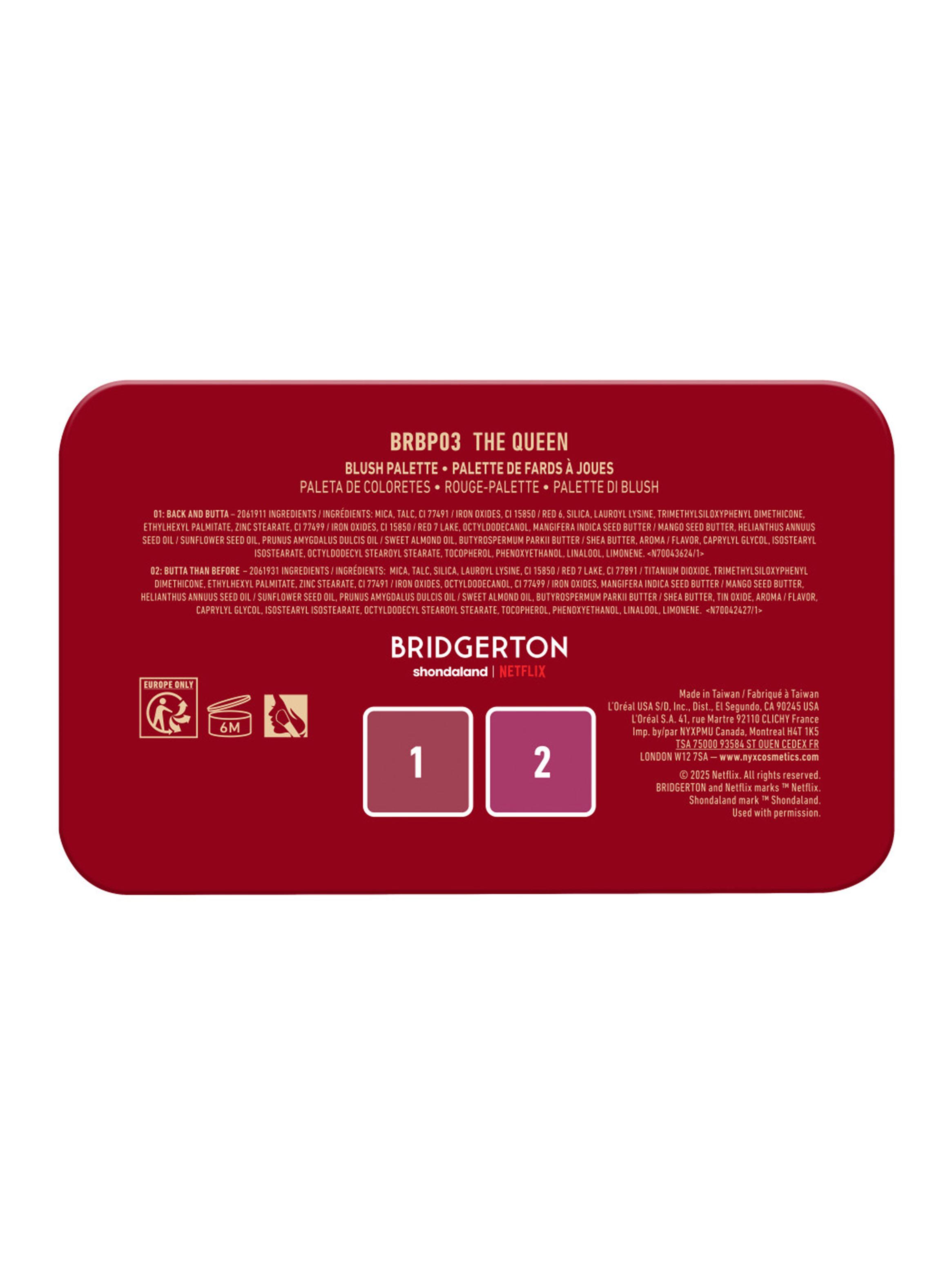 Bridgerton Royal Blush Palette 03 NYX-3