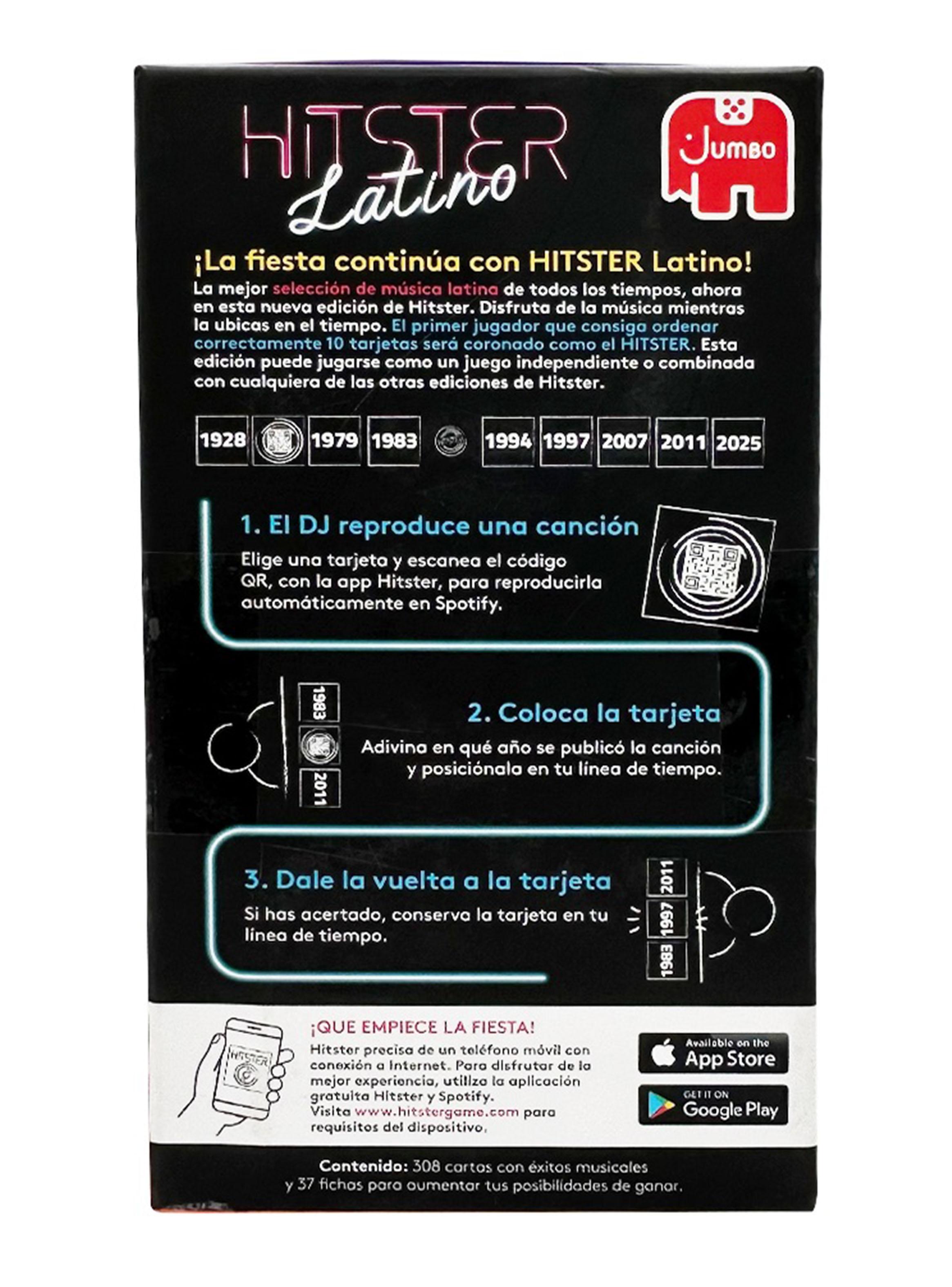 Juego de Mesa Hitster Latino-3