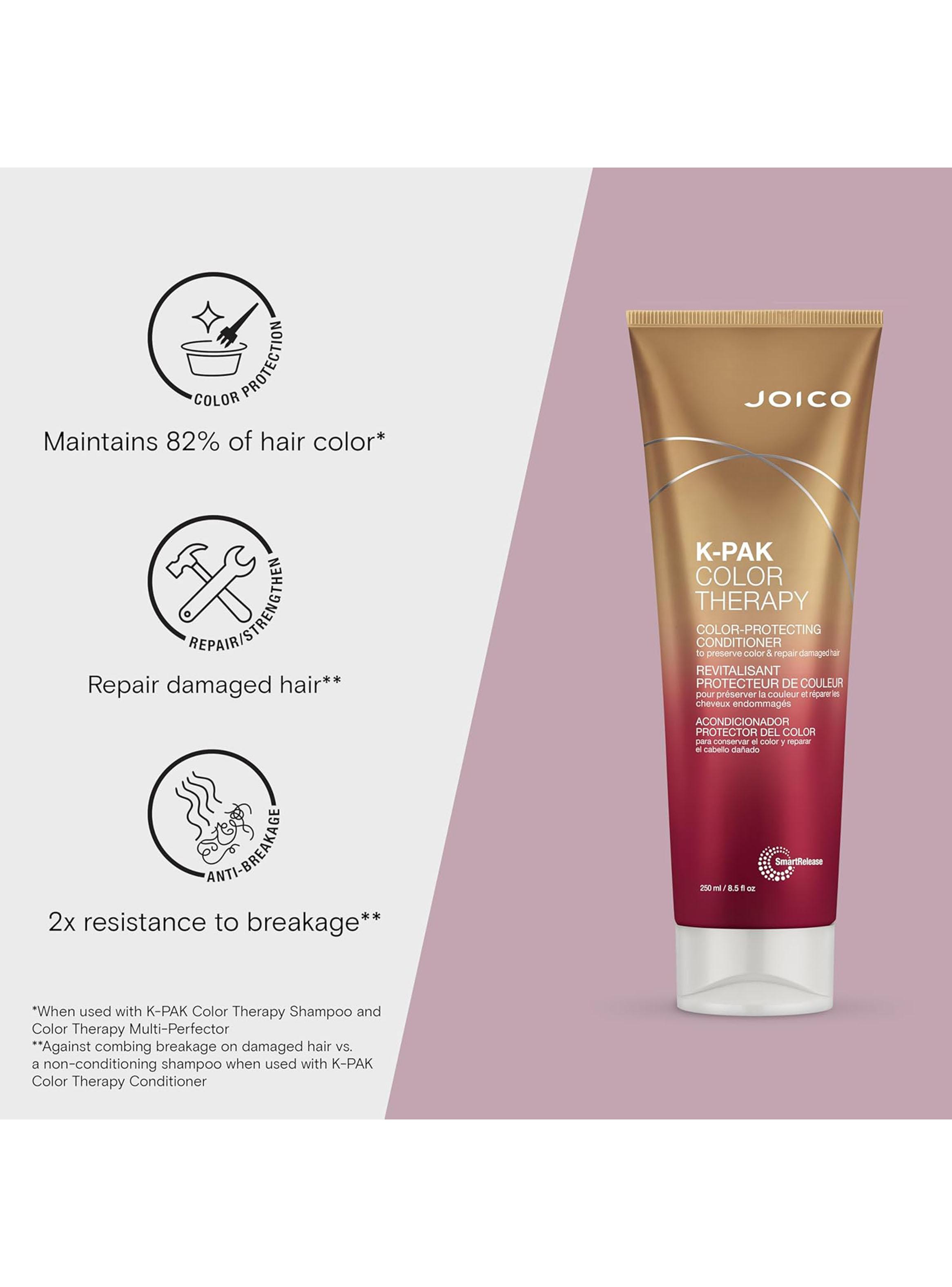 Set Joico K-Pak Color Therapy Shampoo 300 ml + Acondicionador 250 ml-4