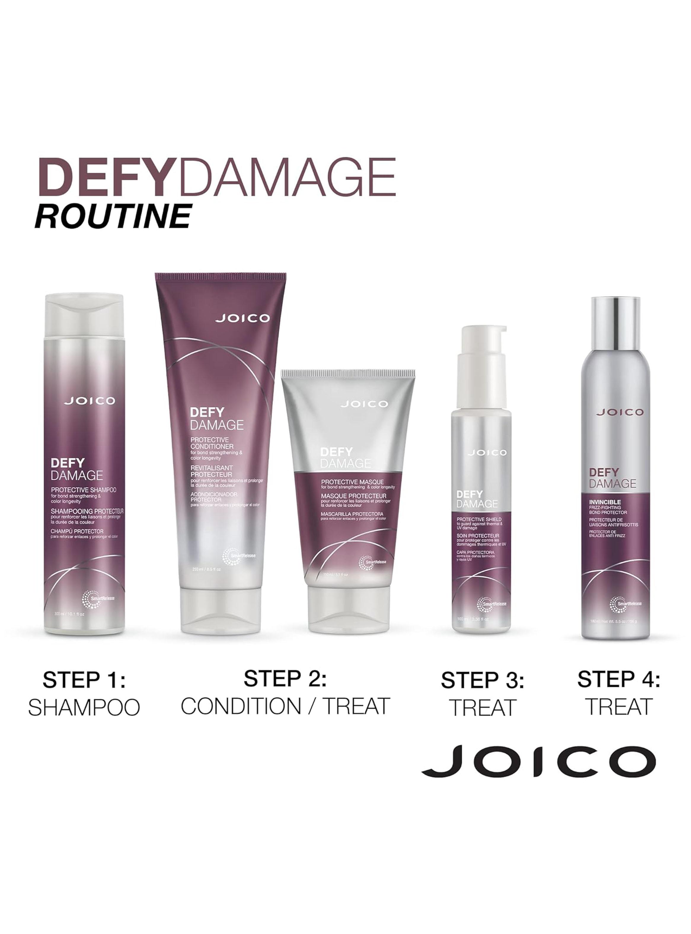 Set Joico Defy Damage Protective Shampoo 300 ml + Acondicionador 250 ml-5