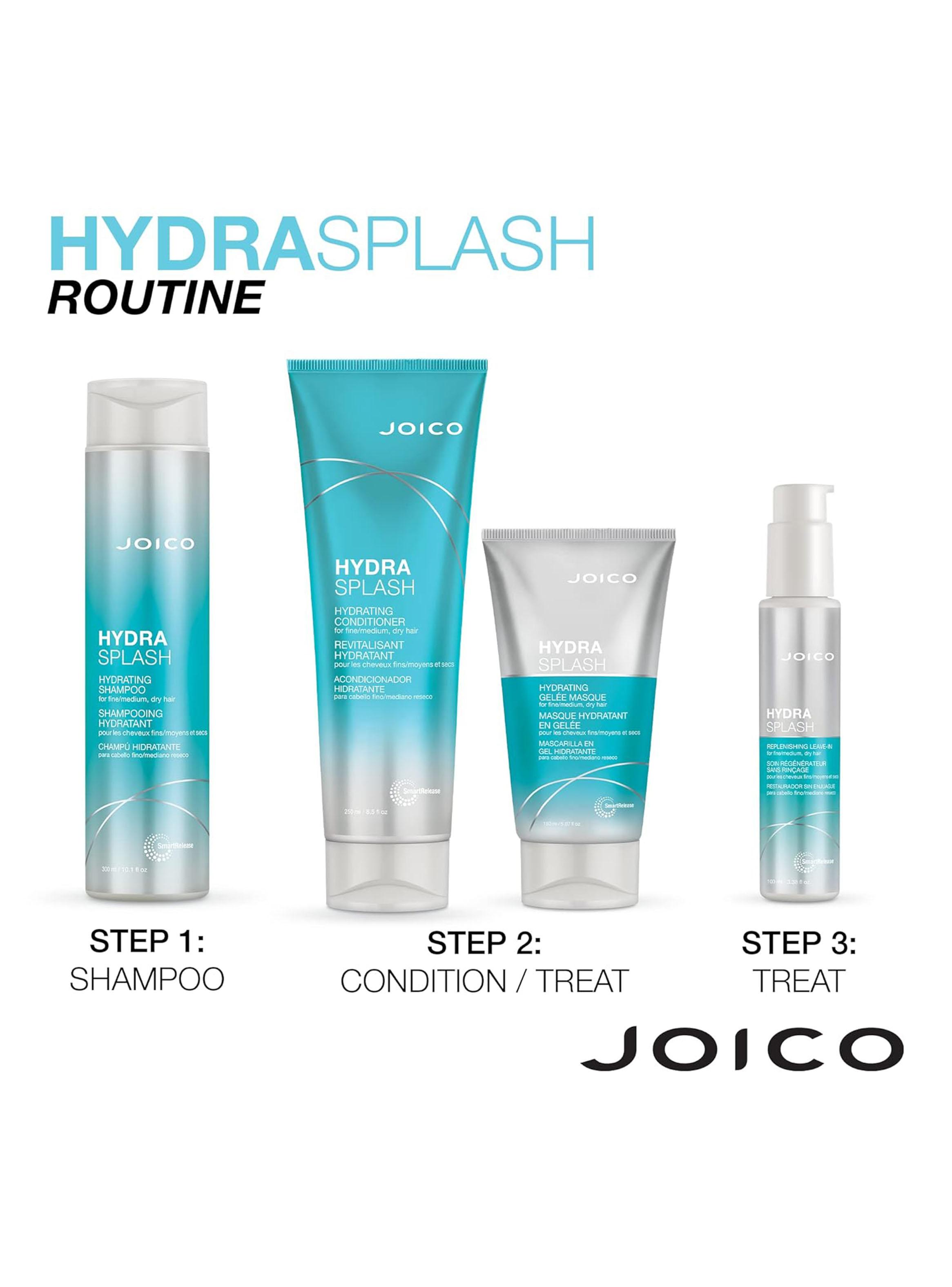 Set Joico Hydraspla Hydrating Shampoo 300 ml + Acondicionador 250 ml-5