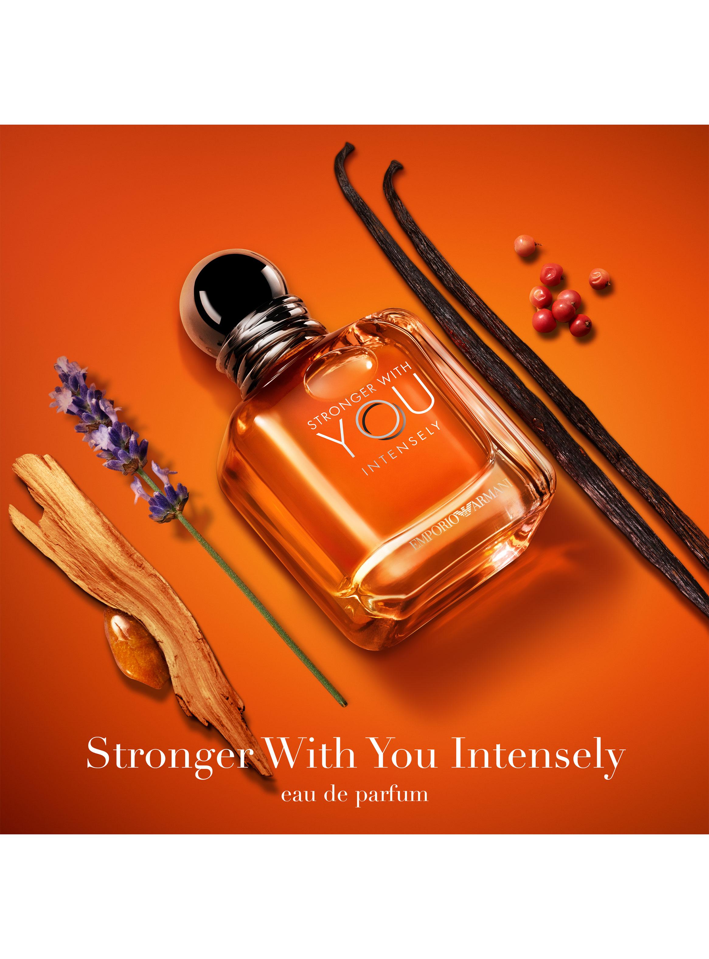 Set Perfume Stronger With You Intensely EDP Hombre 100ml + Gel de Ducha 75ml Giorgio Armani-2