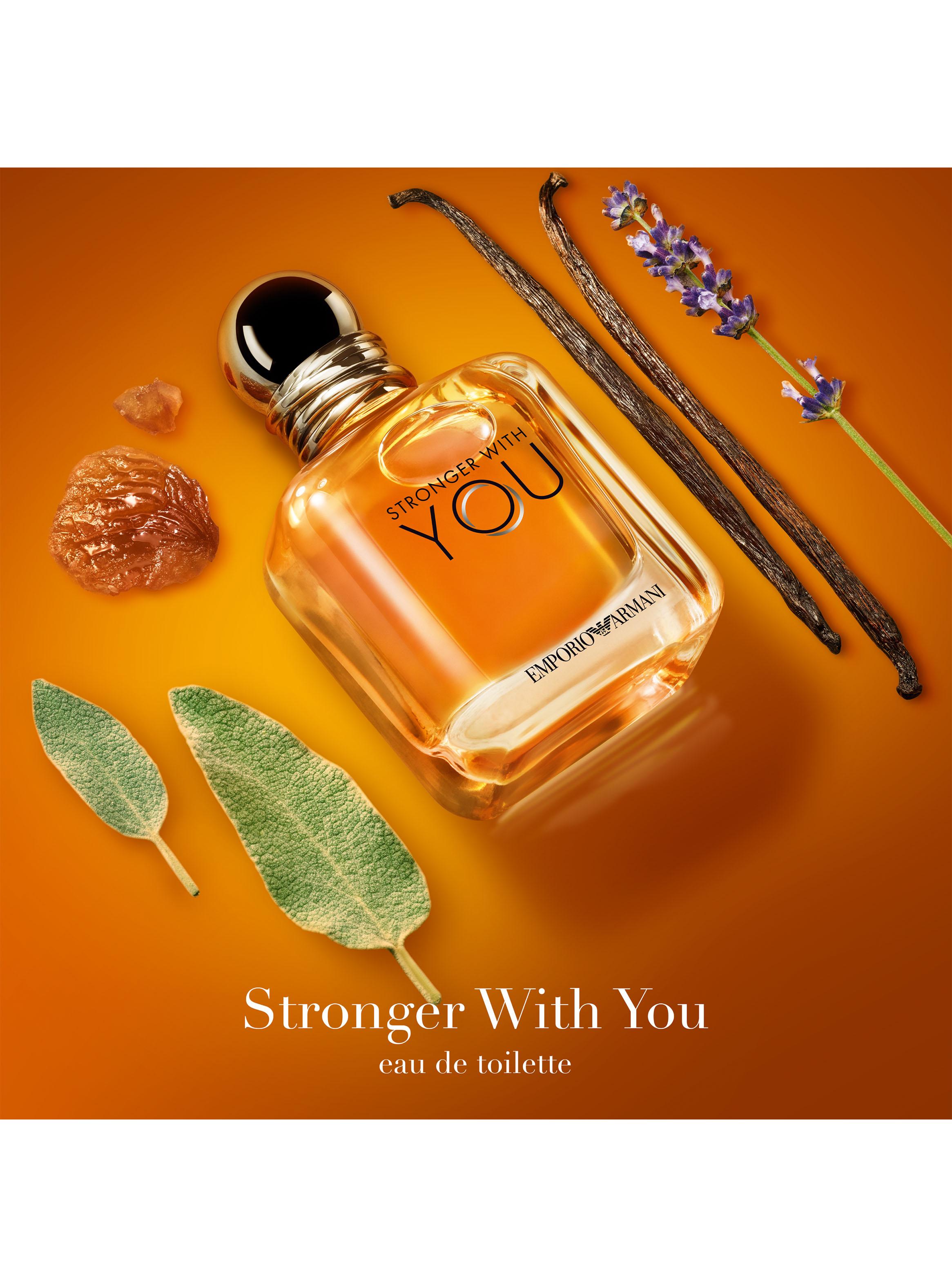Set Perfume Stronger With You EDT Hombre 100ml + 15ml + Gel de Ducha 75ml Giorgio Armani-2