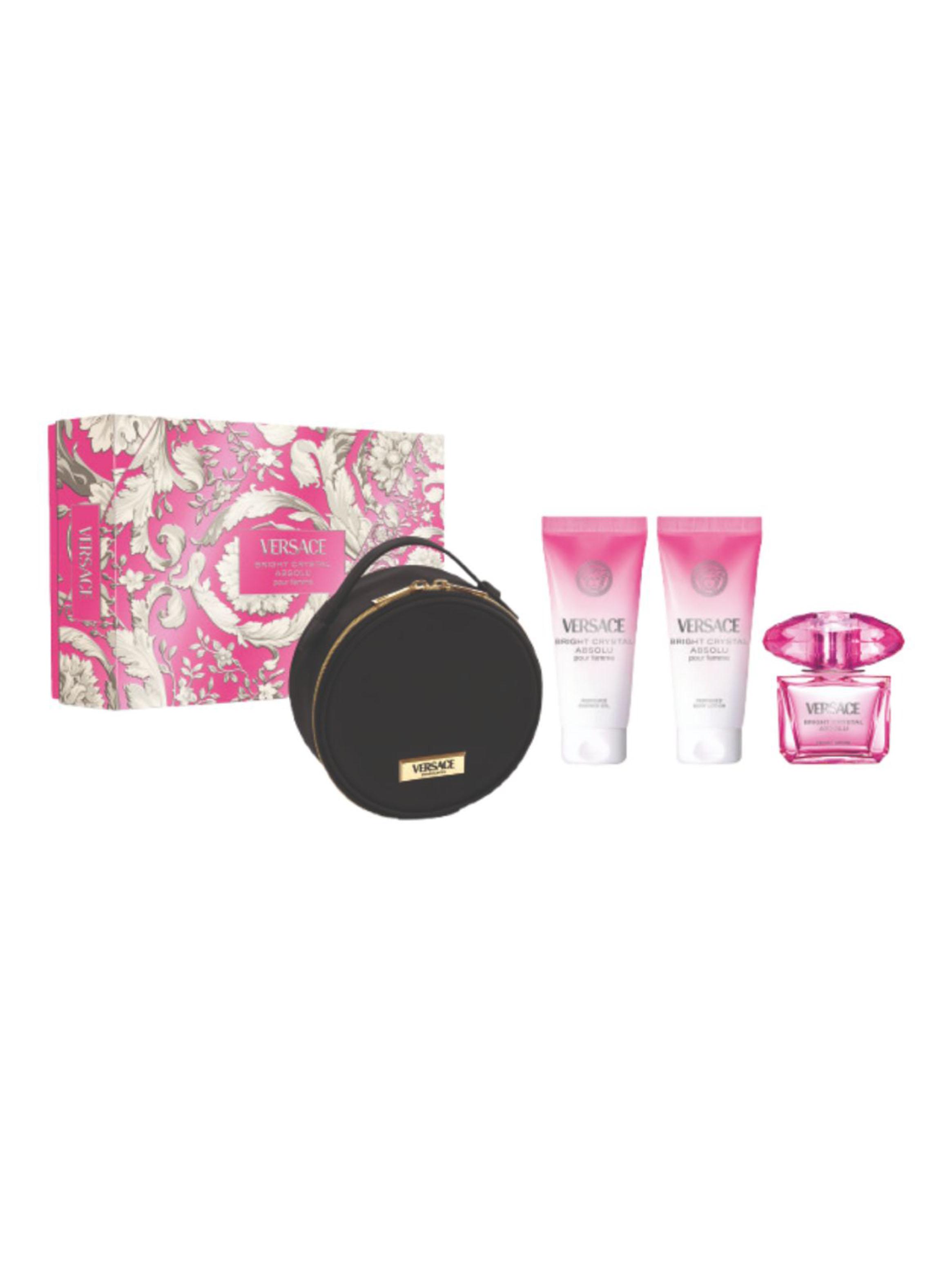 Set Perfume Bright Crystal Absolu EDP 90 ml + Body Lotion 100 ml + Body Shower 100 ml + Regalo-0
