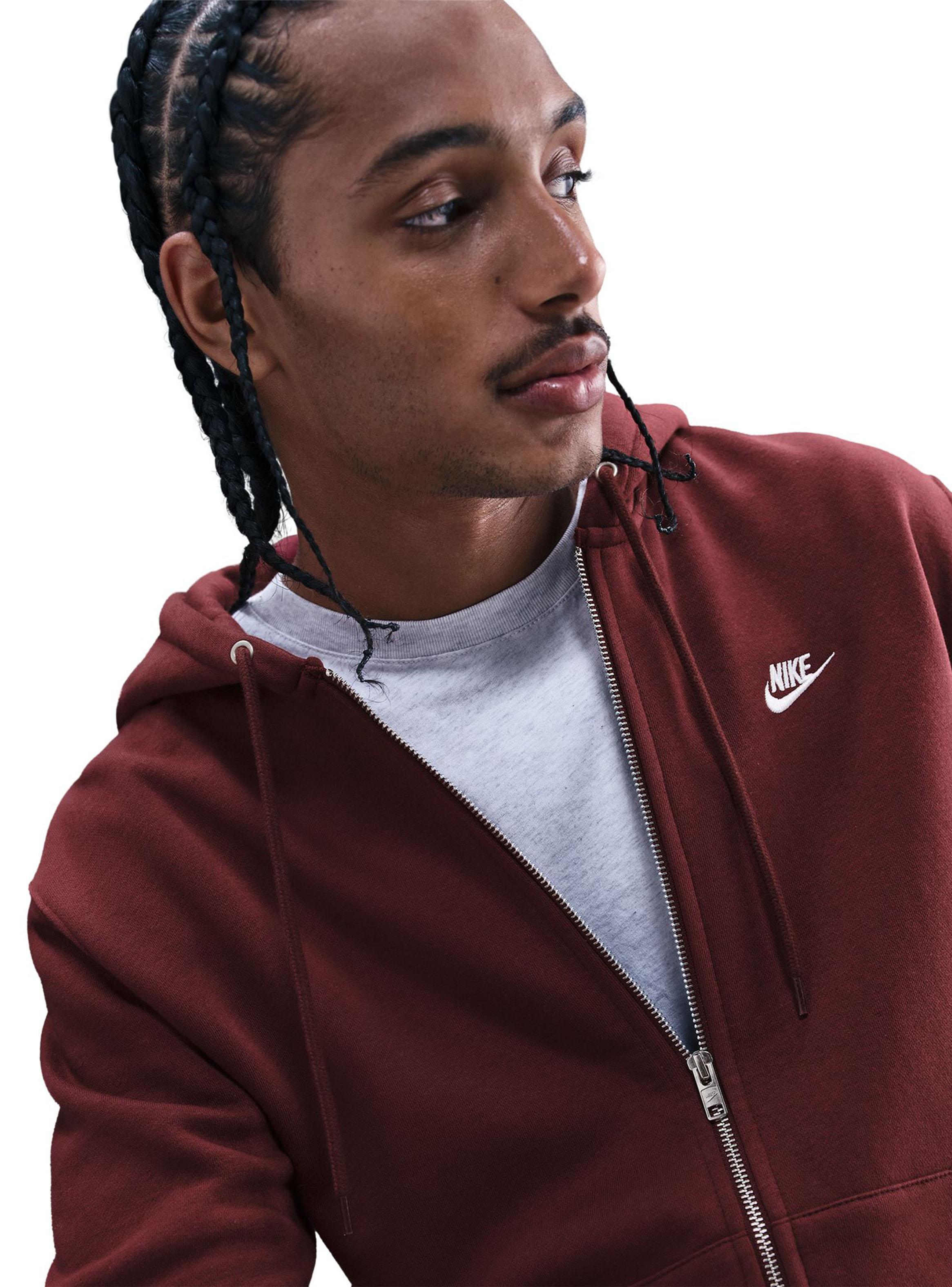 Polerón con Gorro Tejido Fleece  Club Fz Hoodie-2