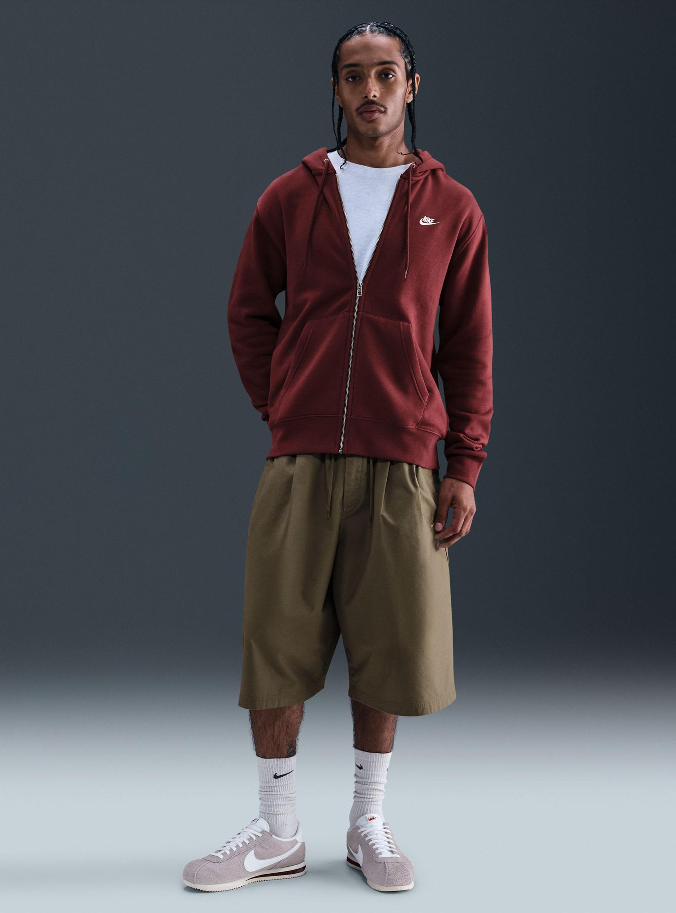 Polerón con Gorro Tejido Fleece  Club Fz Hoodie-4