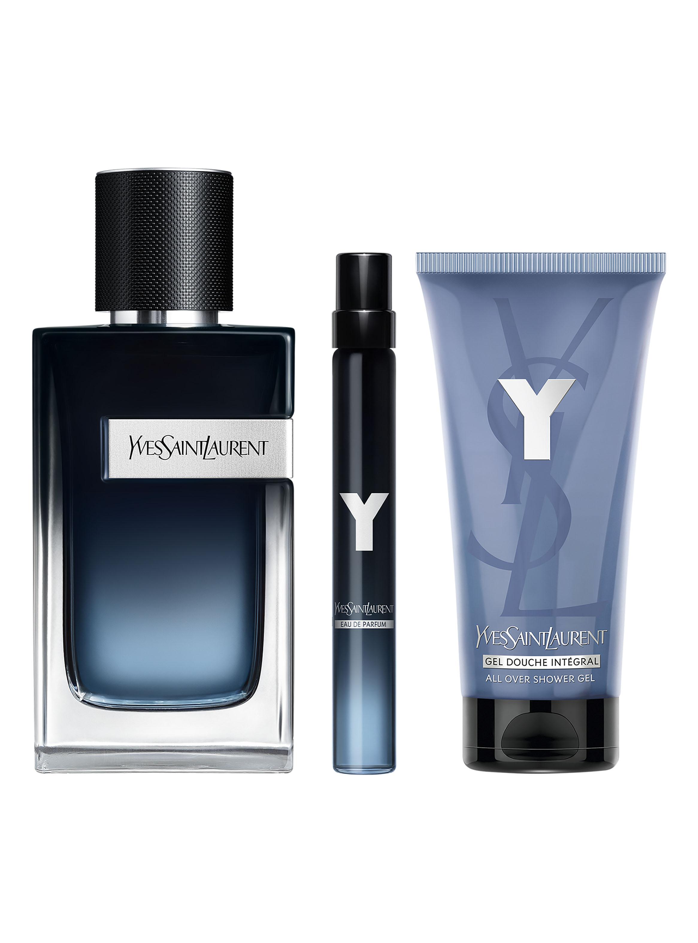 Set Perfume Y EDP Hombre 100ml + EDP 10ml + Shower Gel 50ml Yves Saint Lauren-0