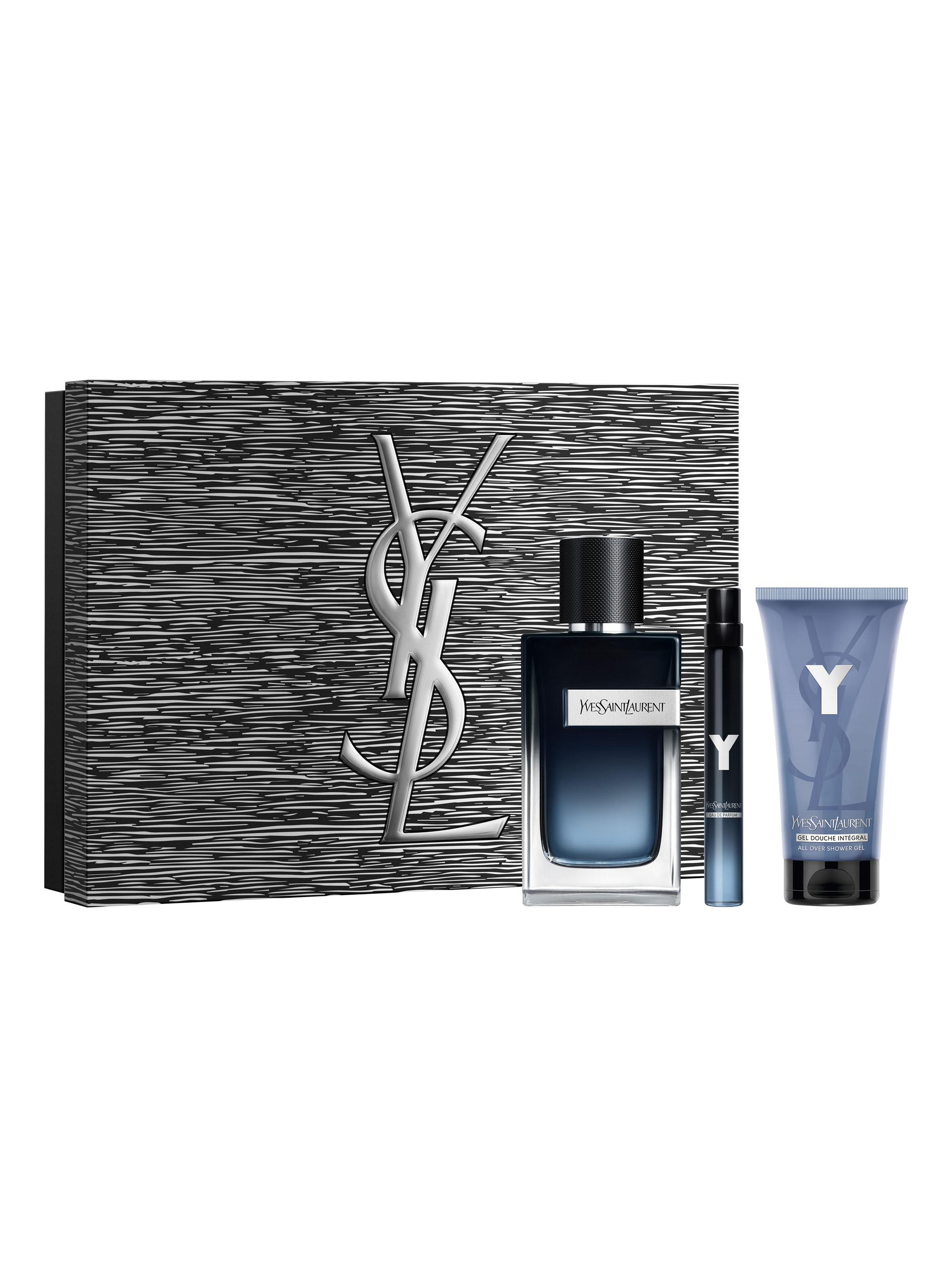 Set Perfume Y EDP Hombre 100ml + EDP 10ml + Shower Gel 50ml Yves Saint Lauren-1