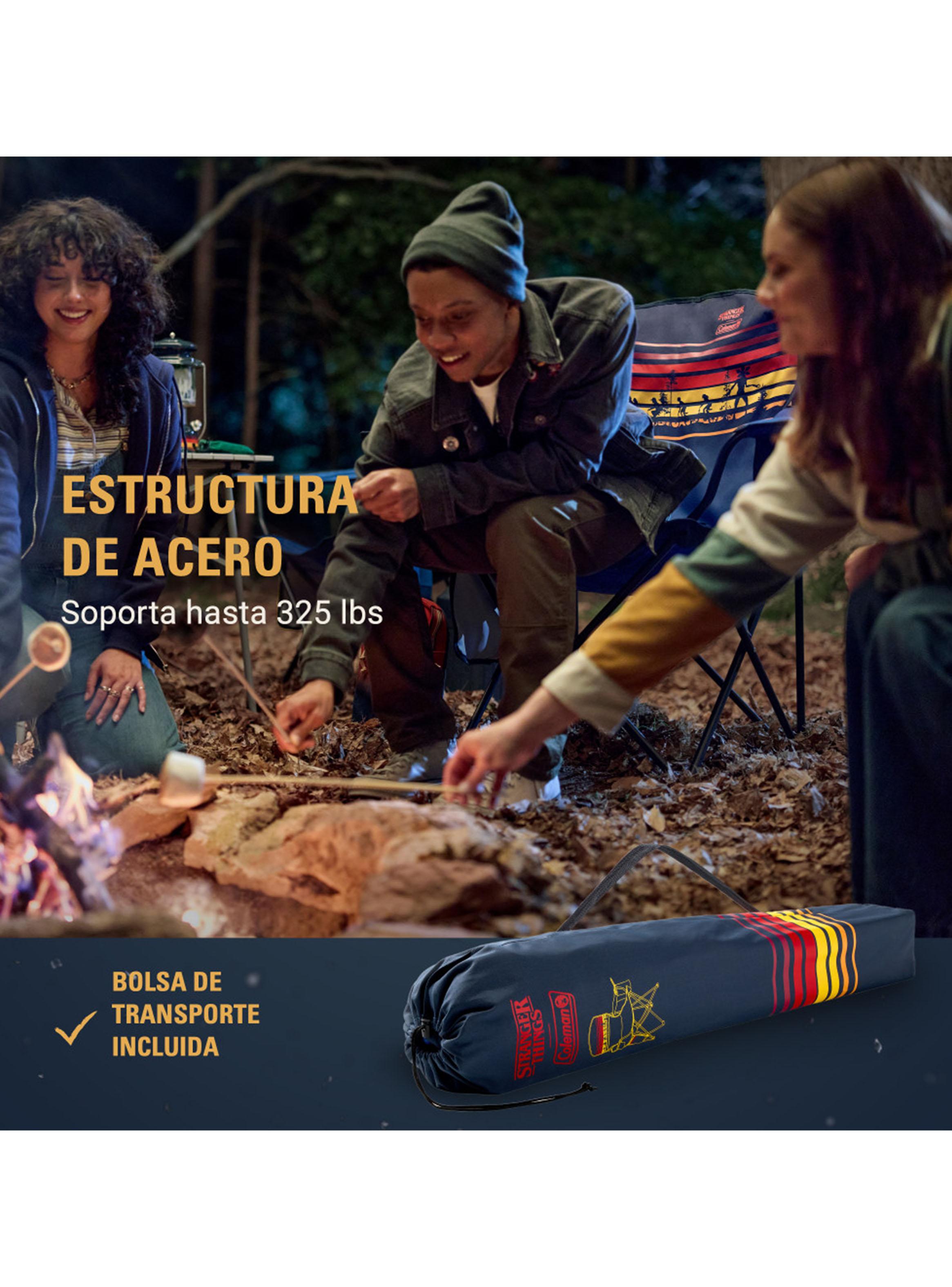 Silla de Camping Stranger Things con Cooler-4