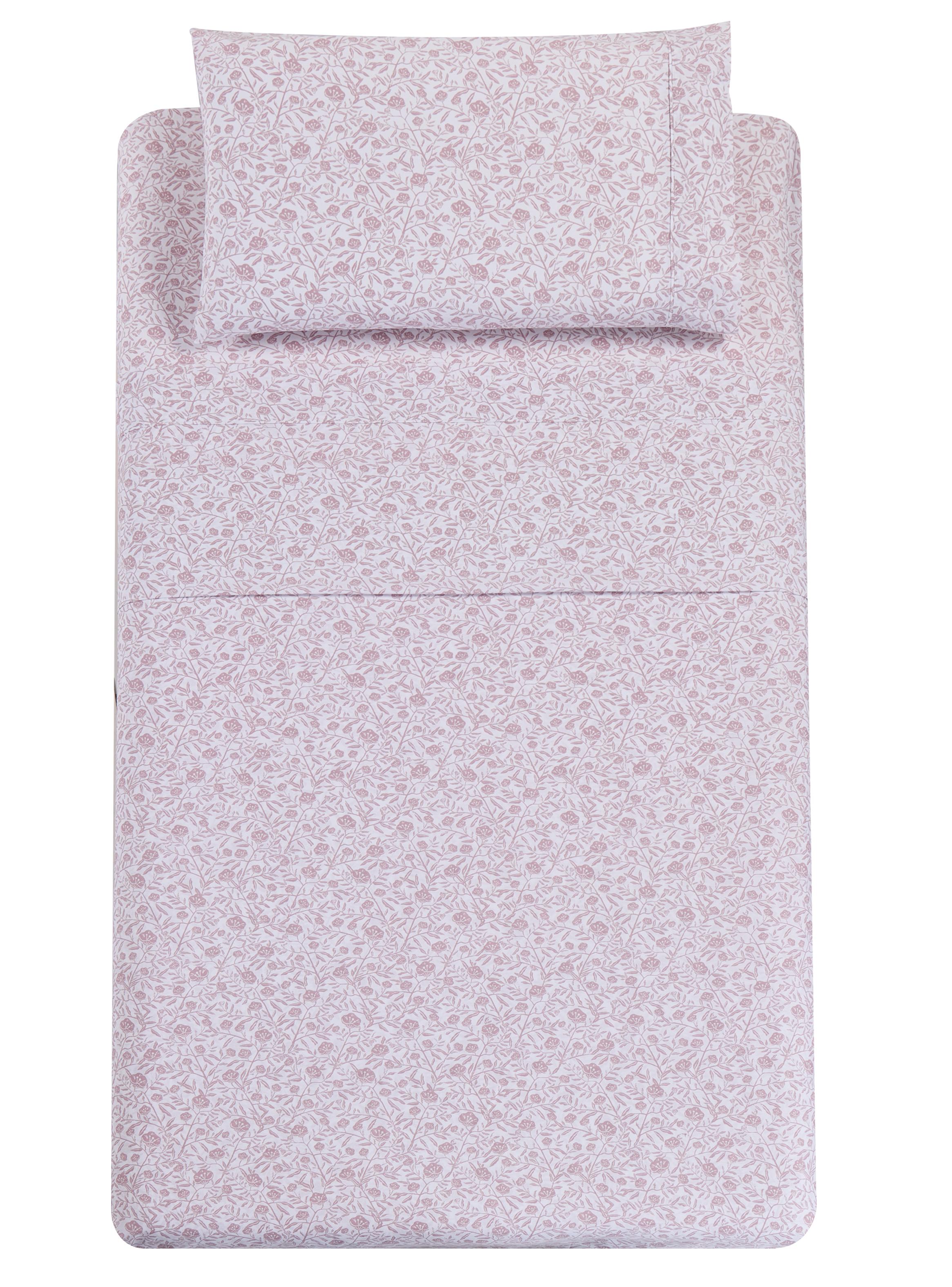 Juego de Sábanas Estamado 1 Plaza Niña-3