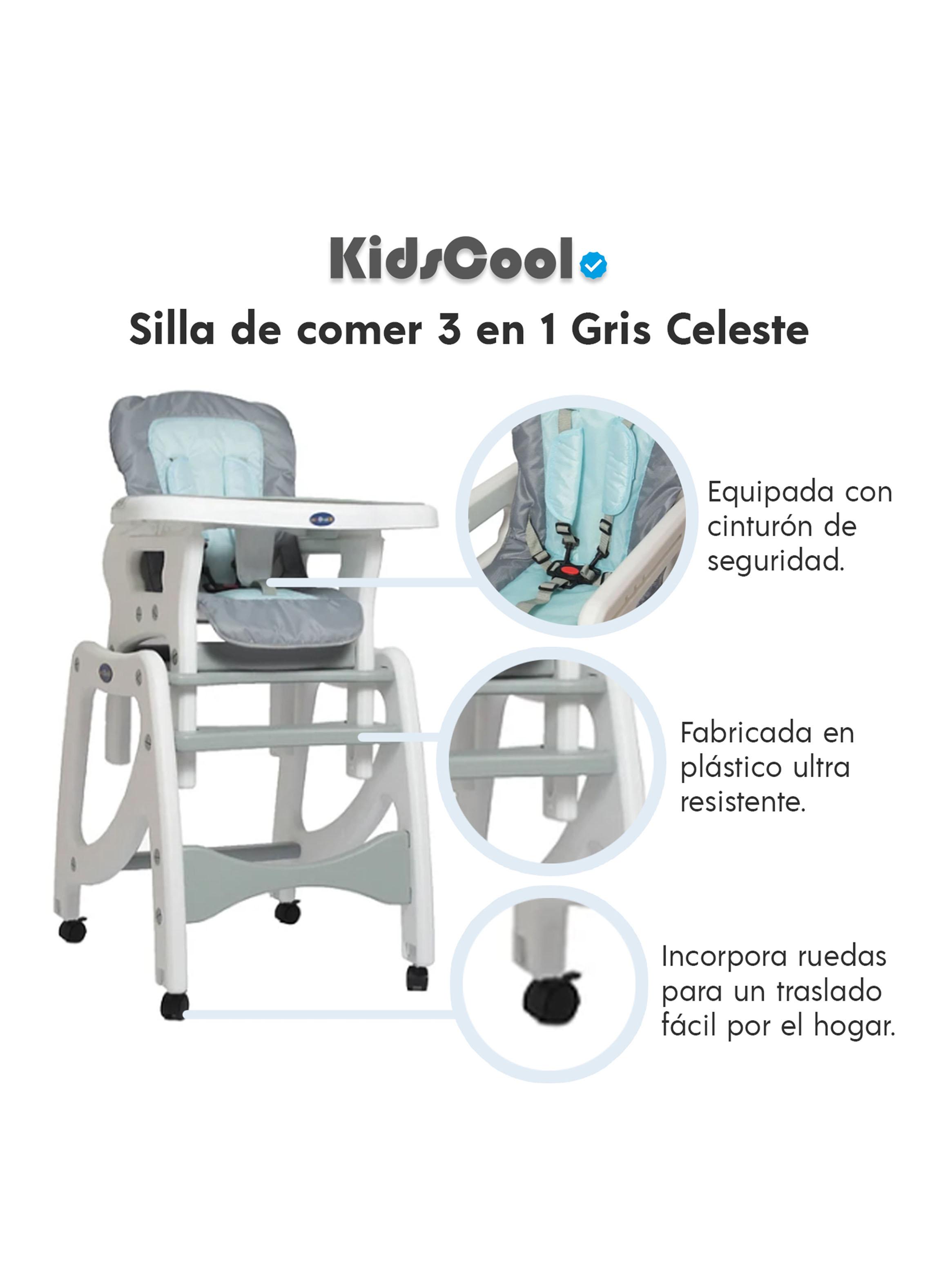 Silla Kidscool Comer 3 Funciones en 1 Azul Kidscool-5