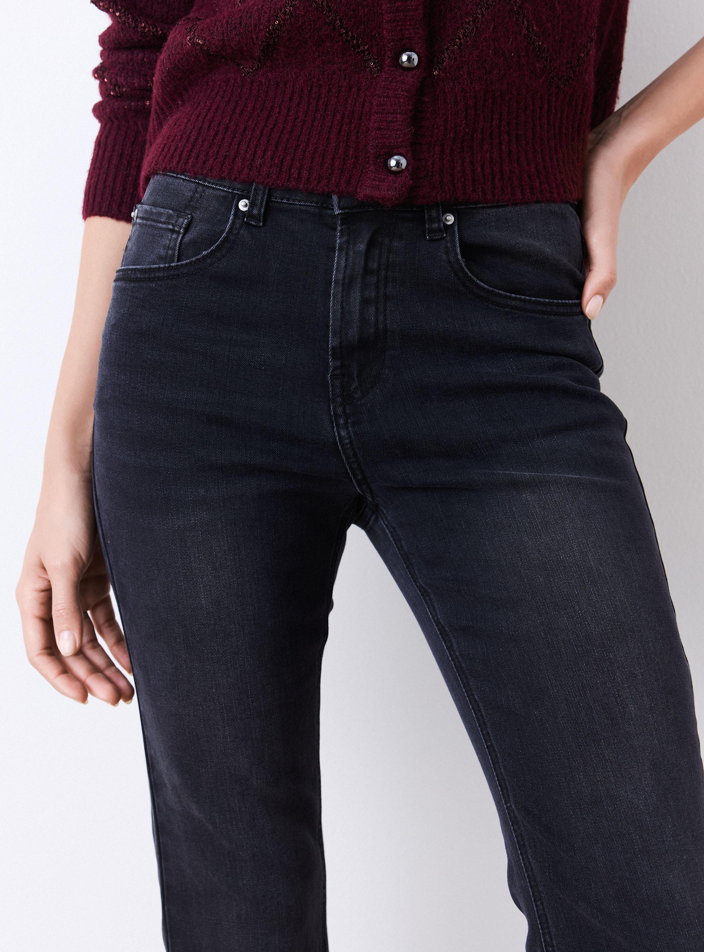 Jeans Flare Tiro Alto-2