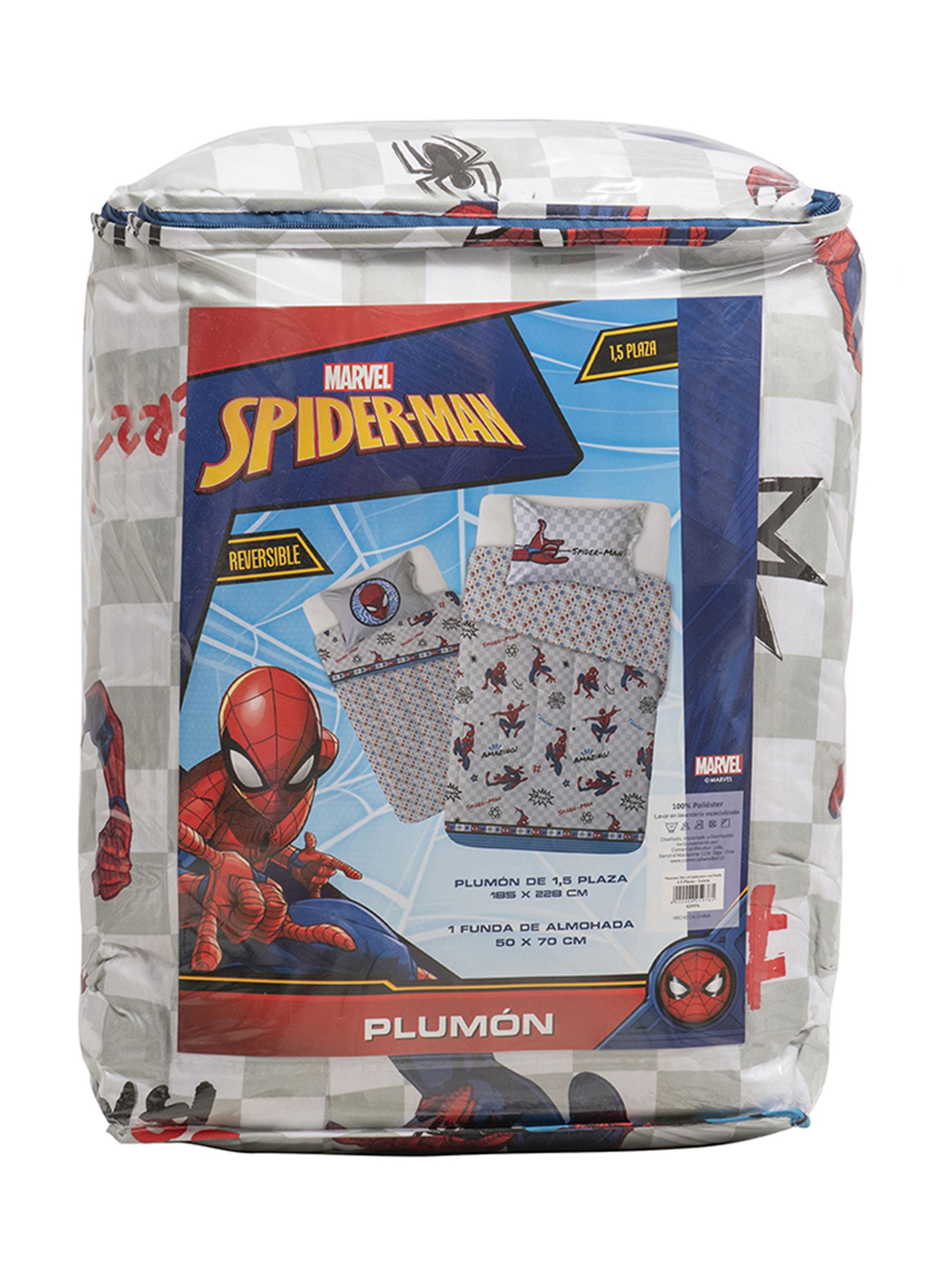 Plumón Spiderman L 200G 1.5 Plazas-3