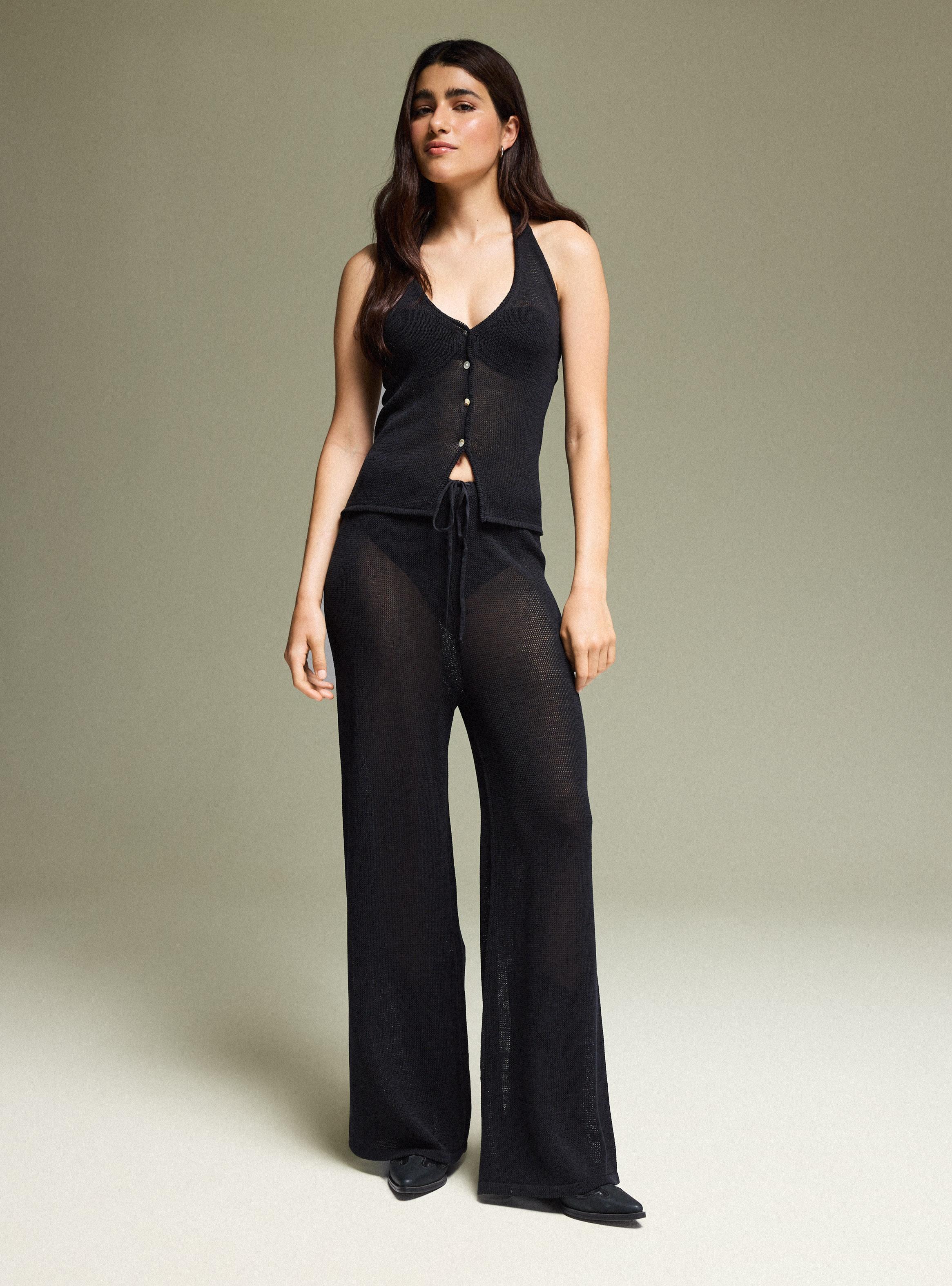 Polera Tejida con Escote-4