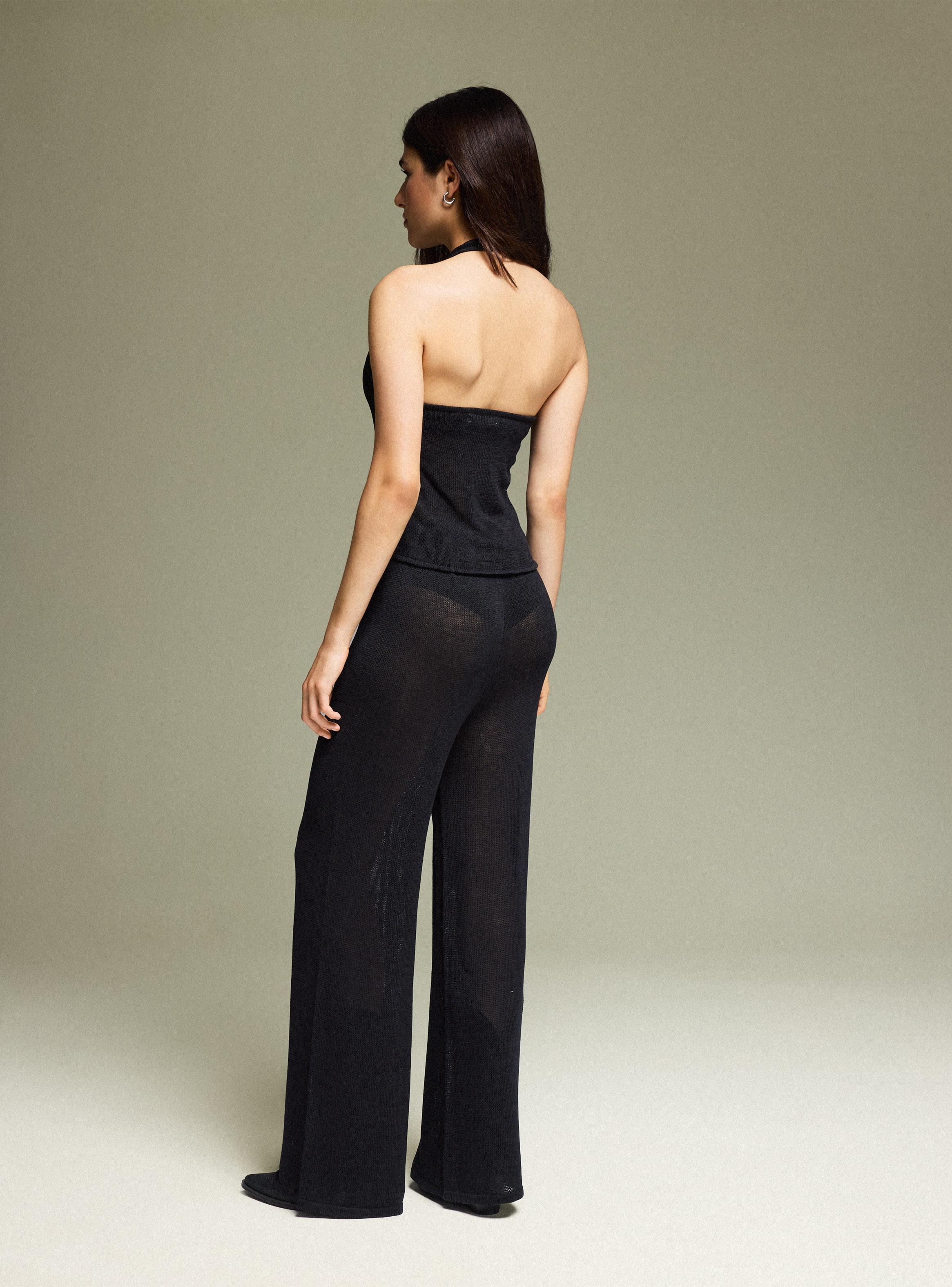 Polera Tejida con Escote-5