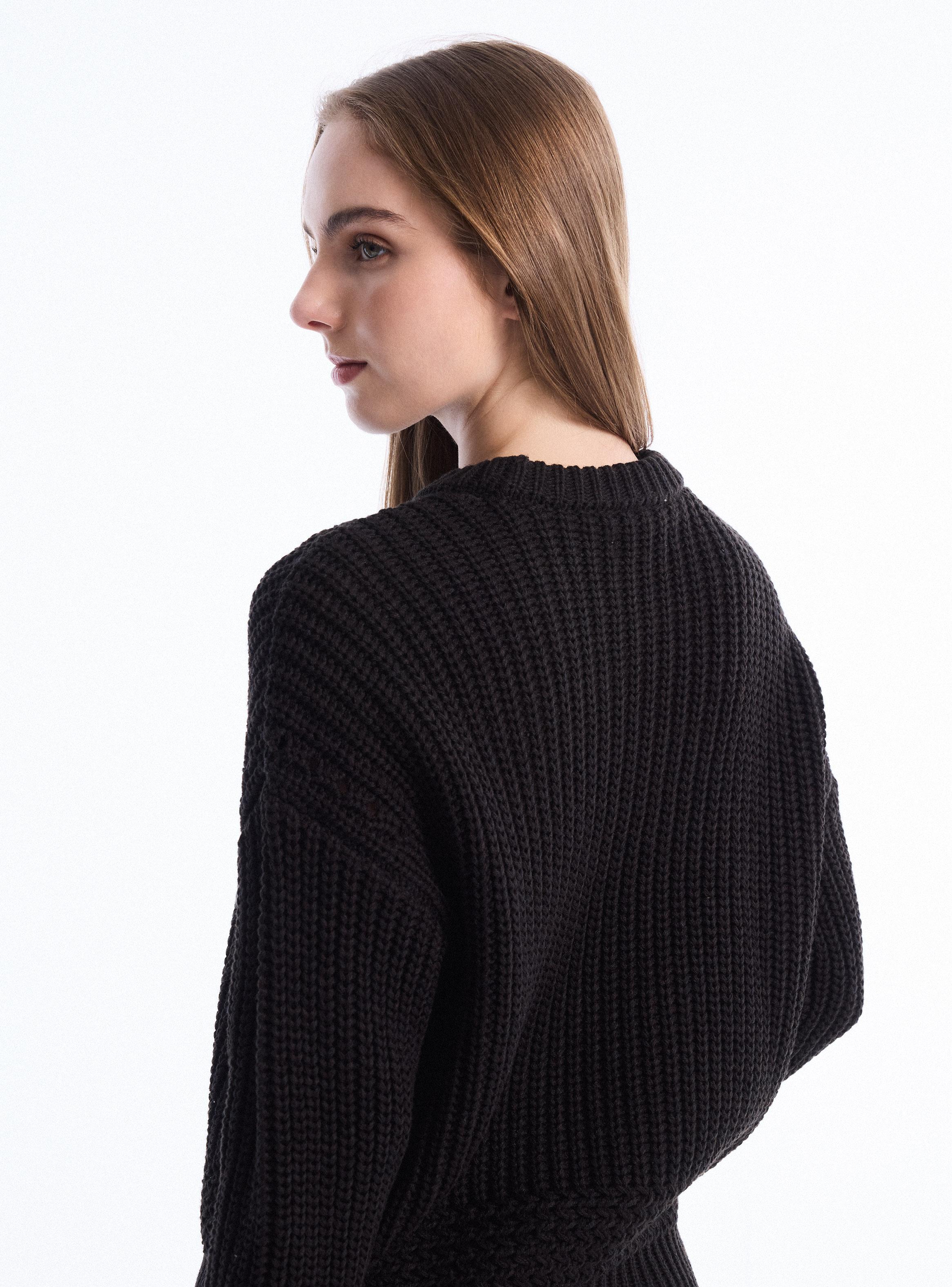 Sweater Básico Calado-3