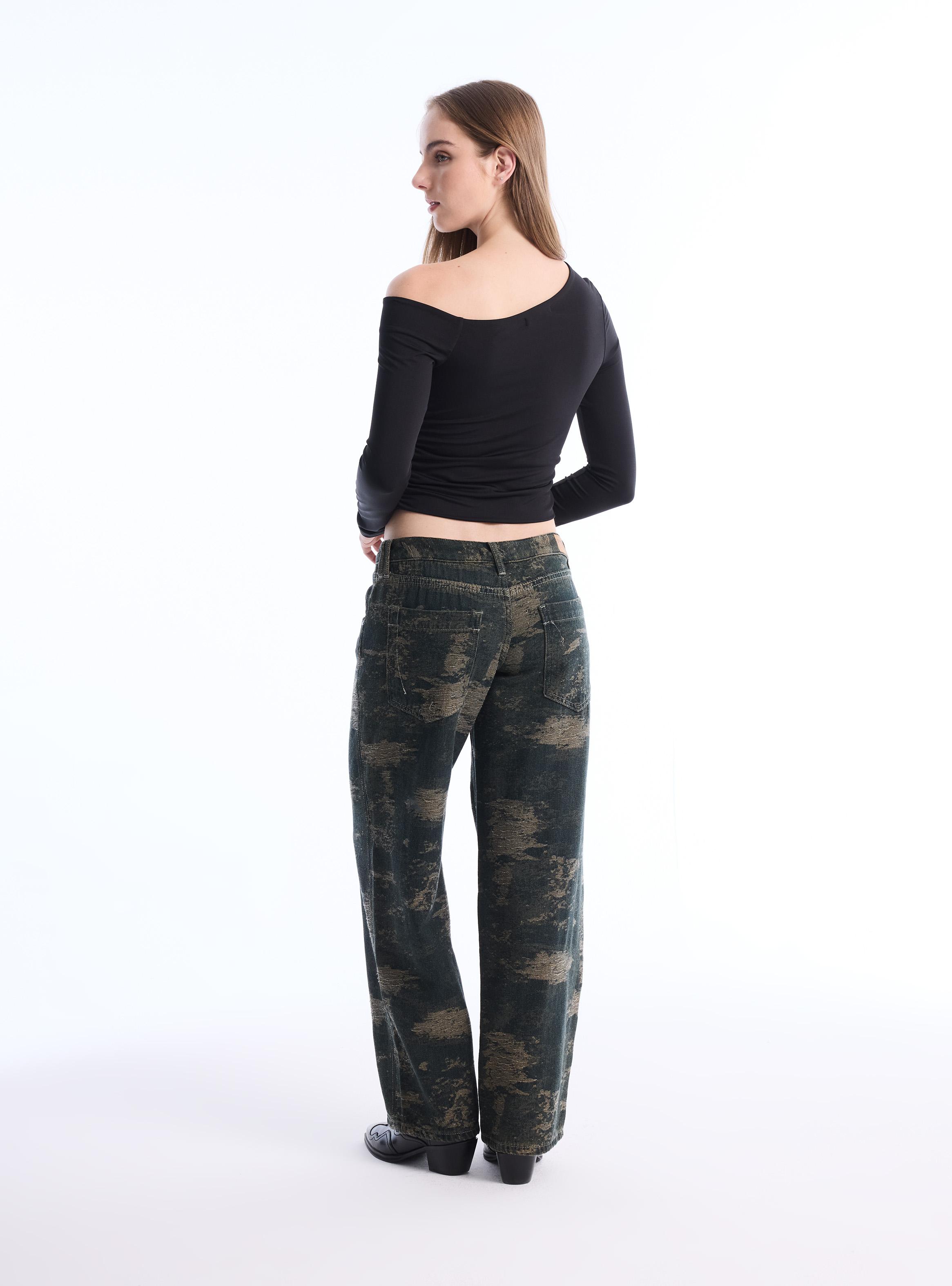 Polera con Detalle en Costados-5