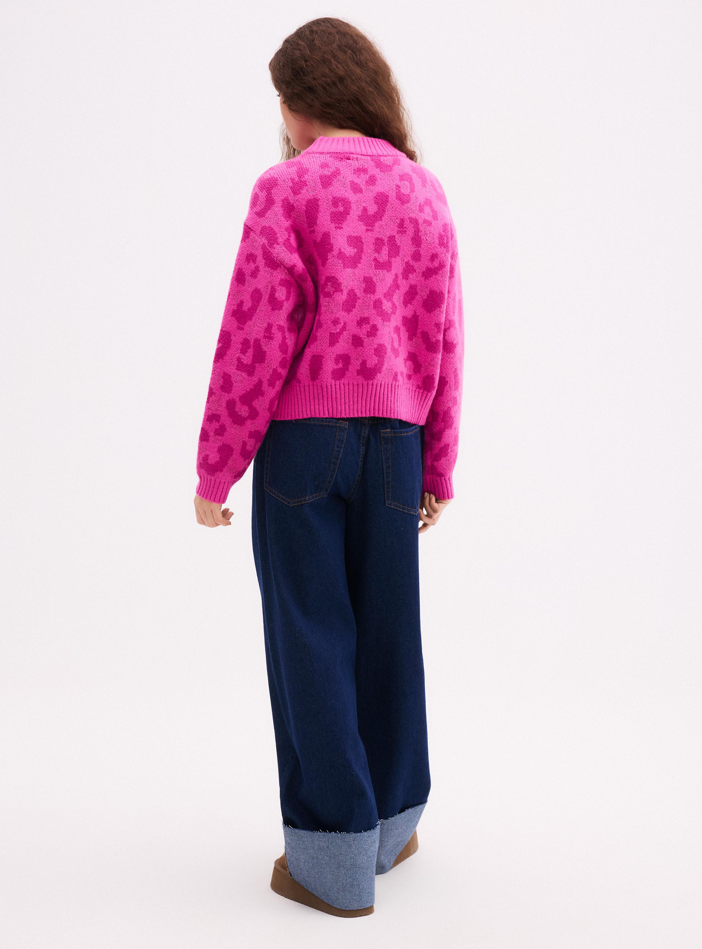 Sweater Estampado Animal Print-5