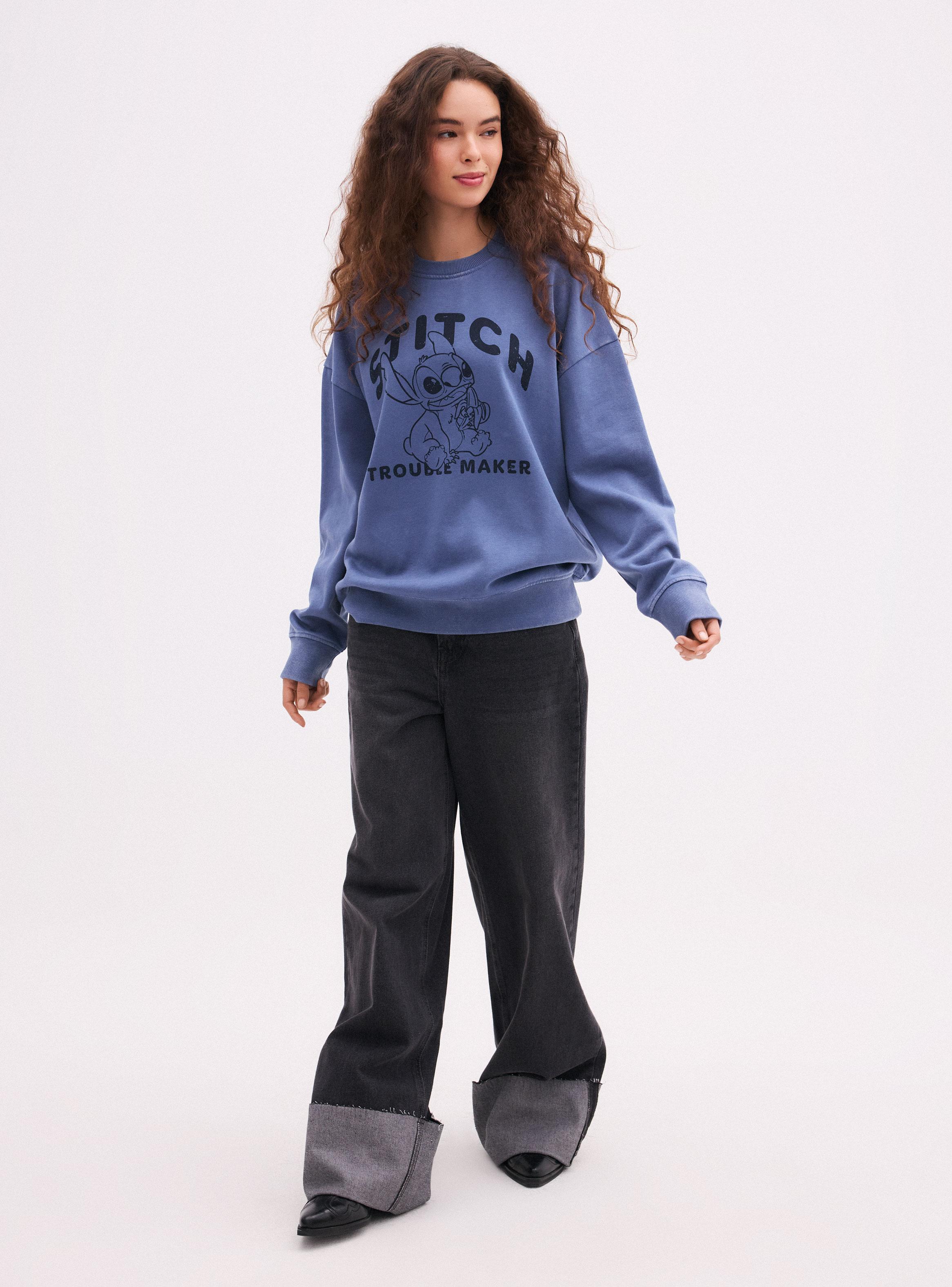 Polerón Estampado Disney Stitch-4