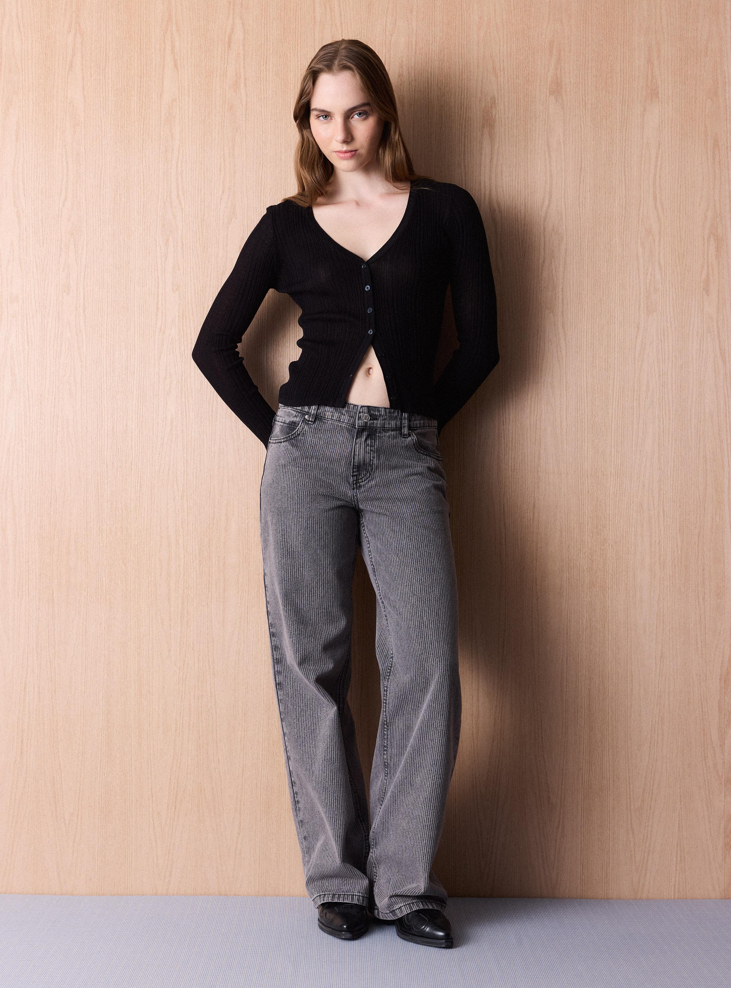 Cárdigan Cuello Redondo-4