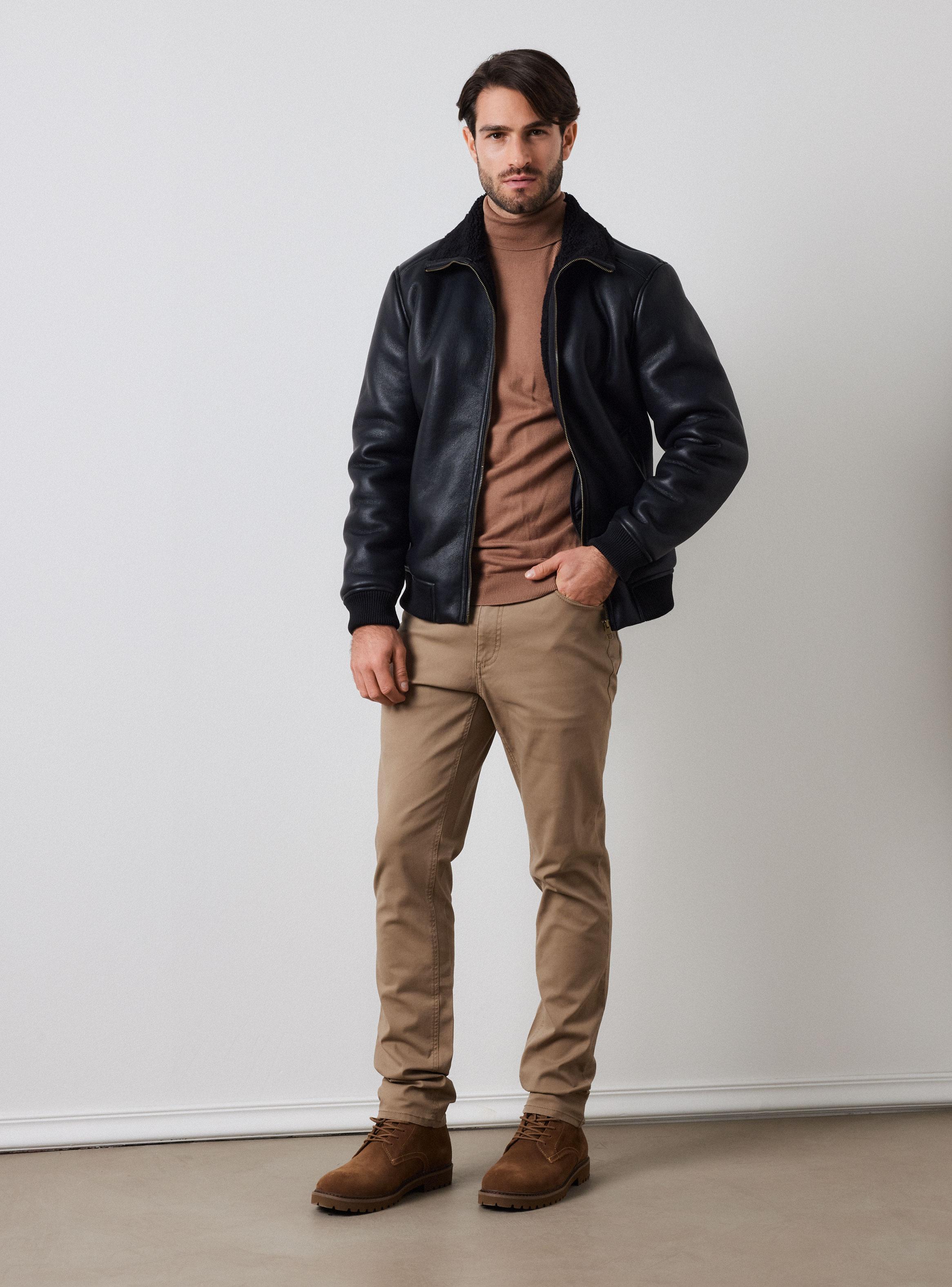 Chaqueta Casaca Aviadora-4