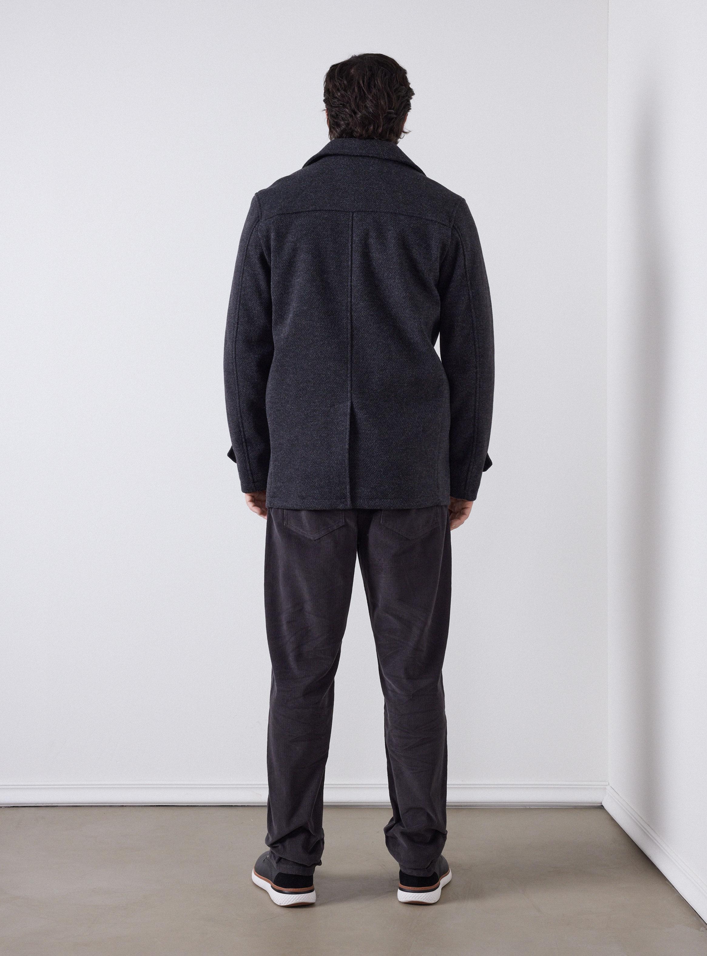 Abrigo Casual Botones-5