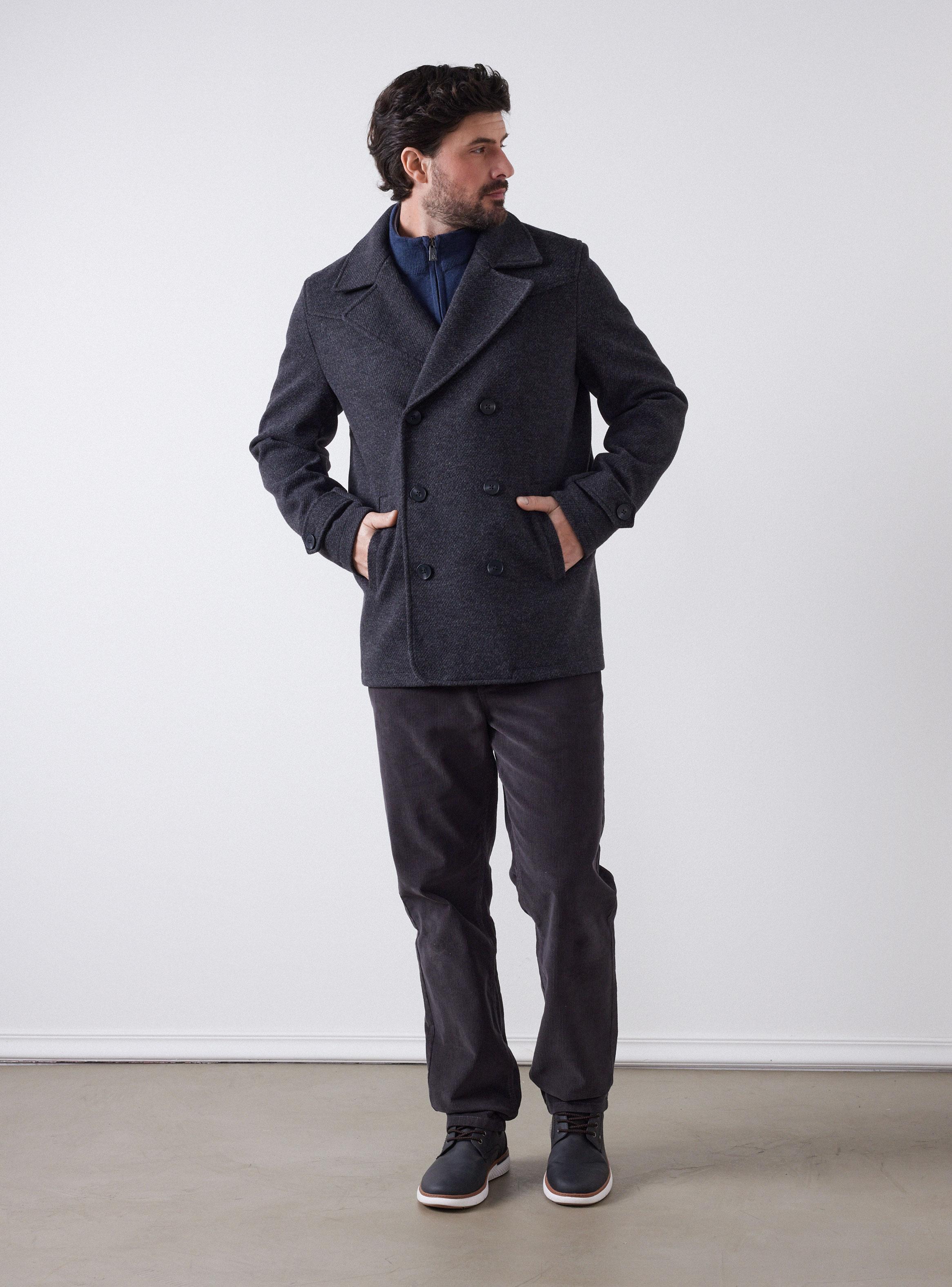 Abrigo Casual Botones-4