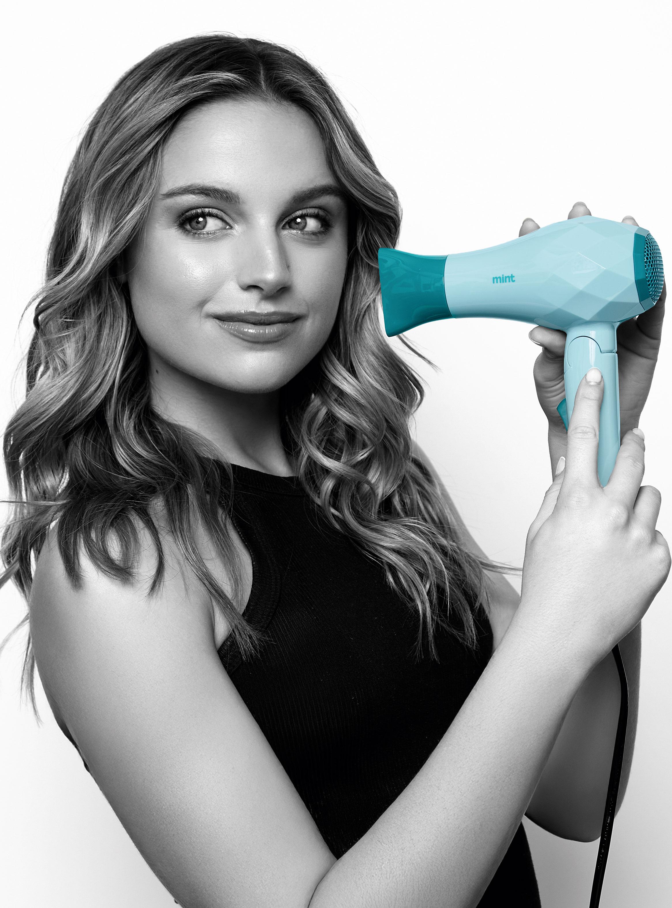 Secador de Pelo Plegable Compacto MHR-022 Celeste-2