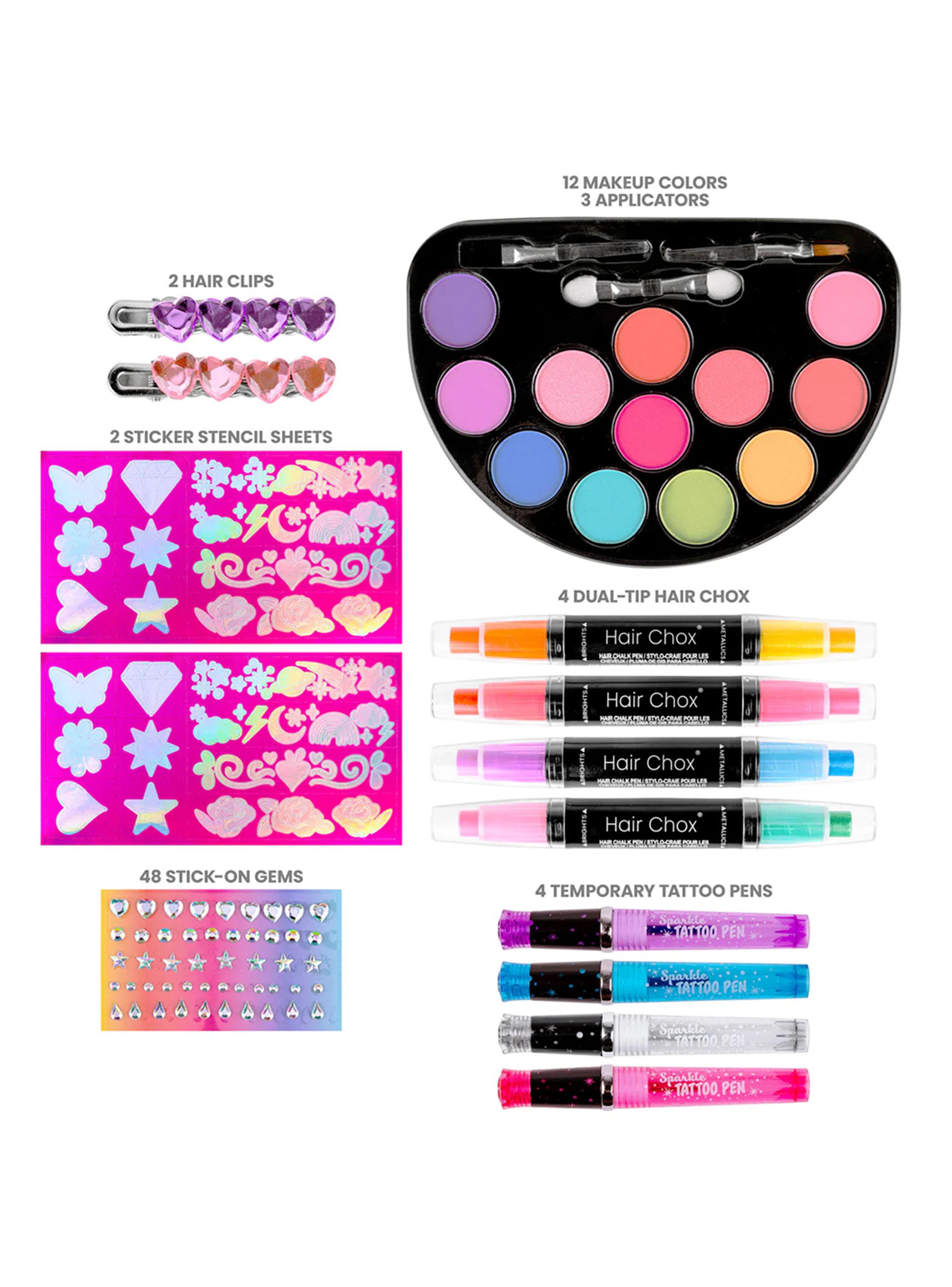 Kit de Maquillaje Peinado y Arte Corporal para Niñas-1