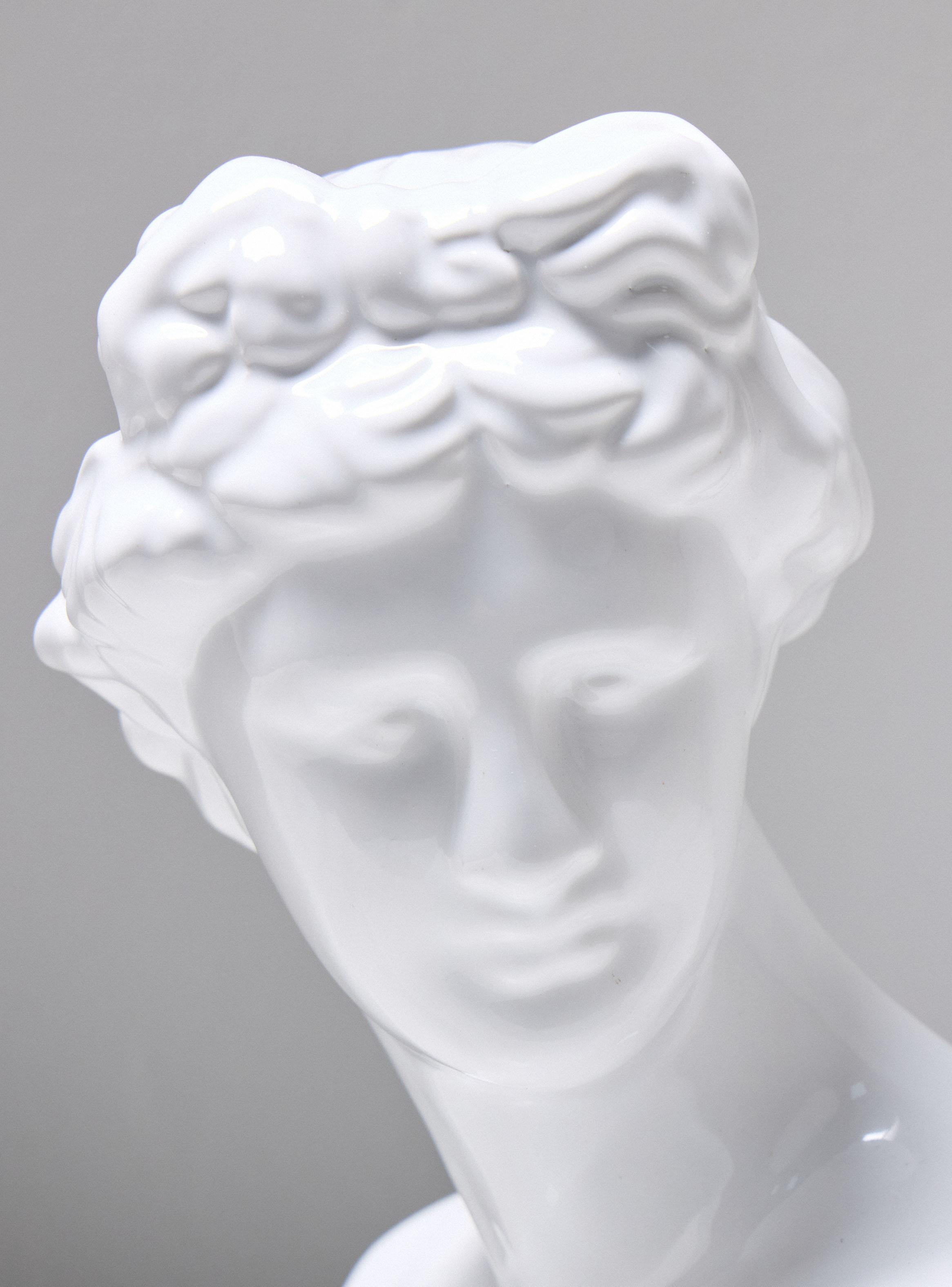 Busto Cerámica Normandia 18 cm-2