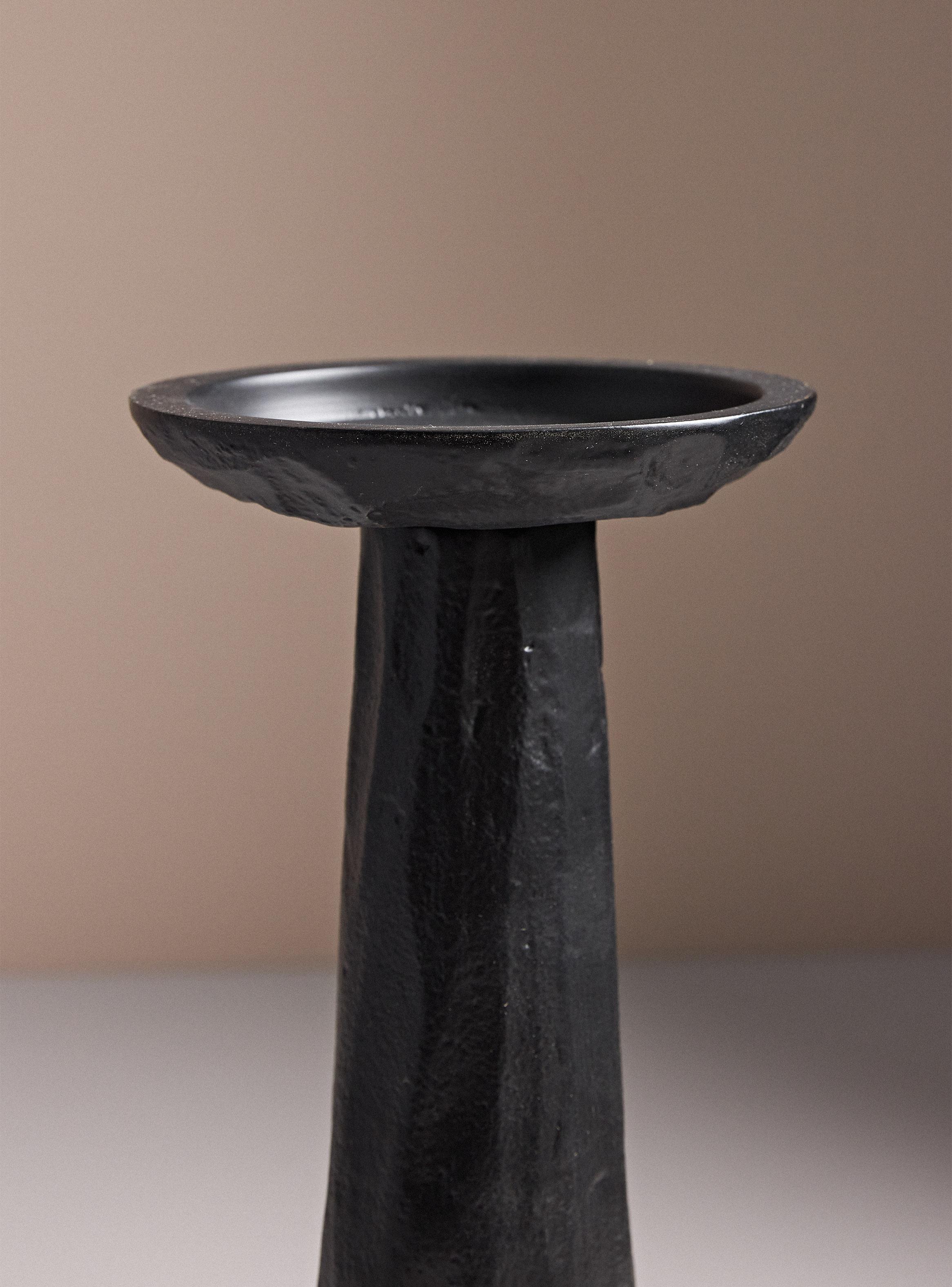 Candelabro Negro Wabi Sabi M-2