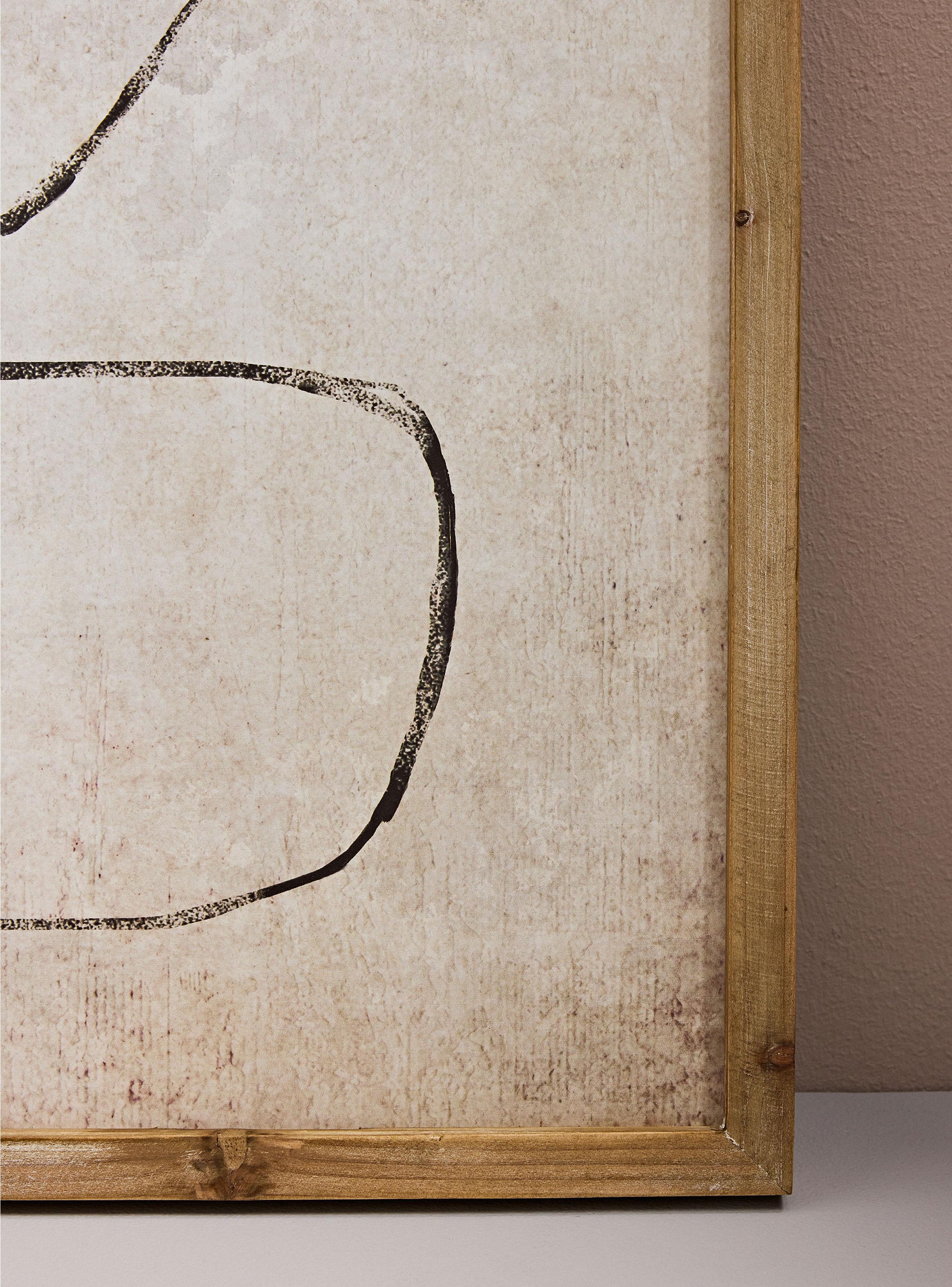 Cuadro Líneas Wabi Sabi 60x80 cm-2