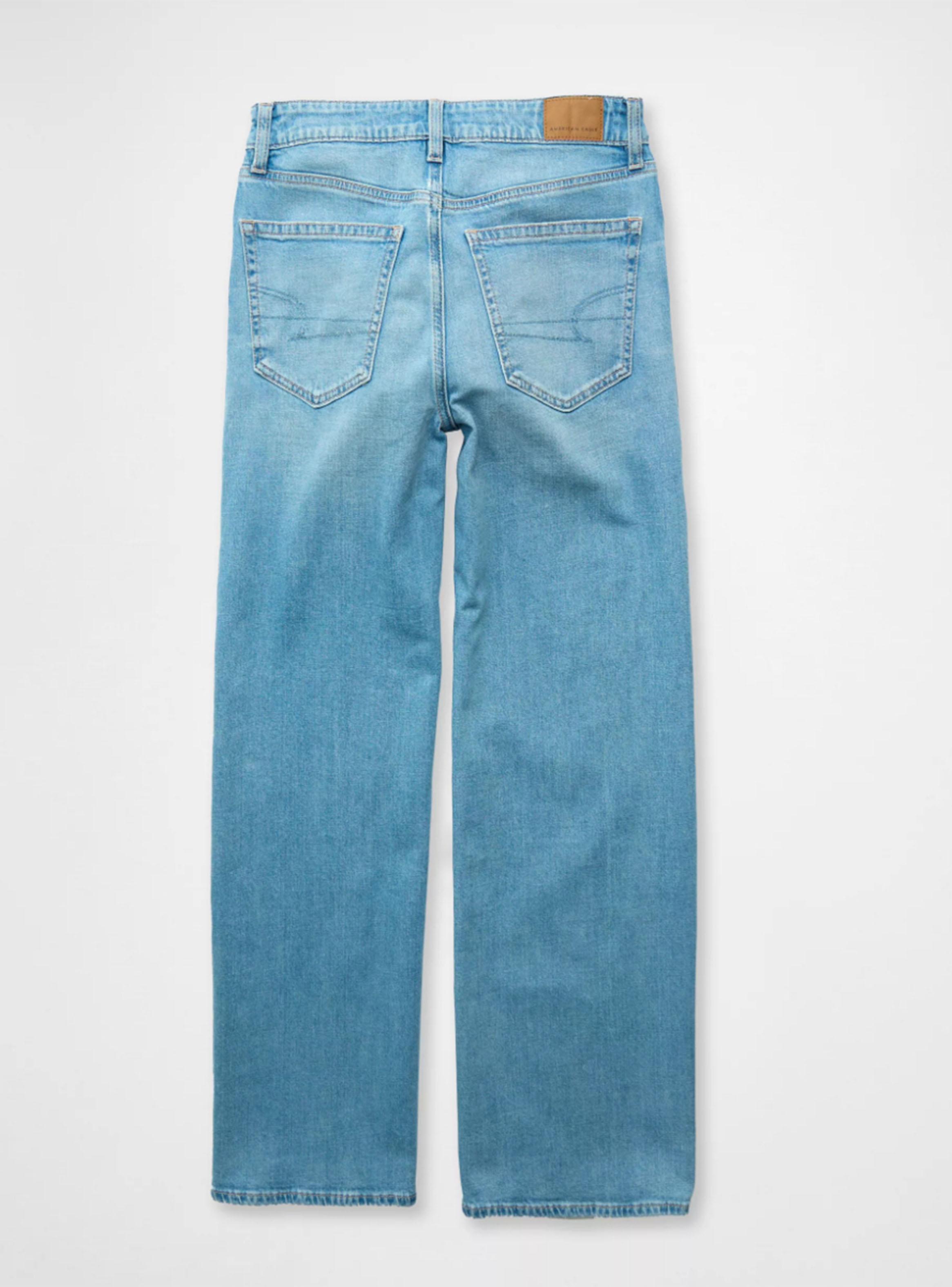 Jeans Ae Super High-Waisted Wide-Leg con Drapeado de Ensueño-2