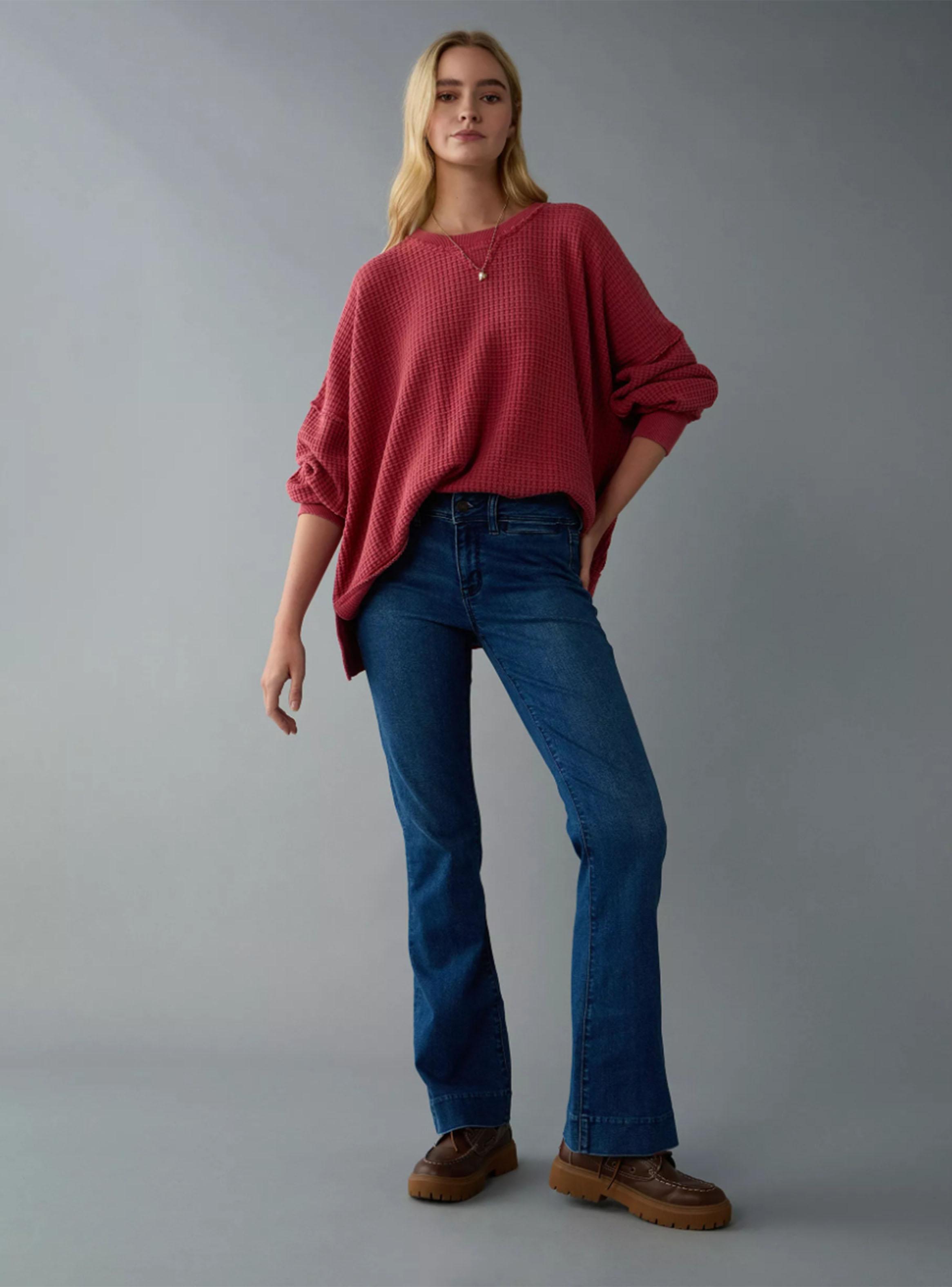 Jeans AE Ne(x)t Level Kick Bootcut Jean Tiro Bajo-2