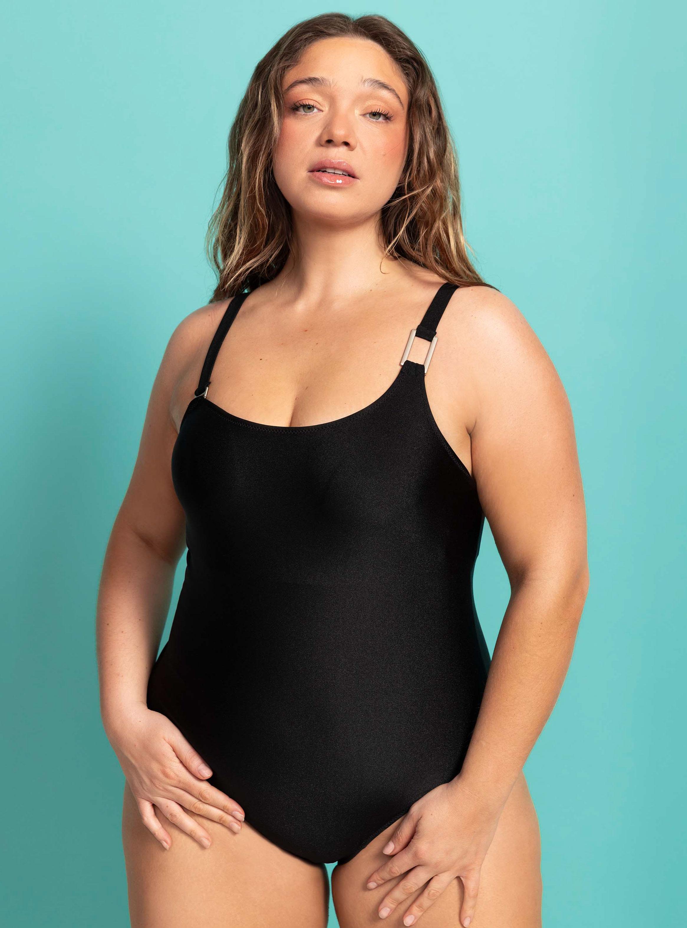 Traje de Baño Asimétrico con Argolla-2