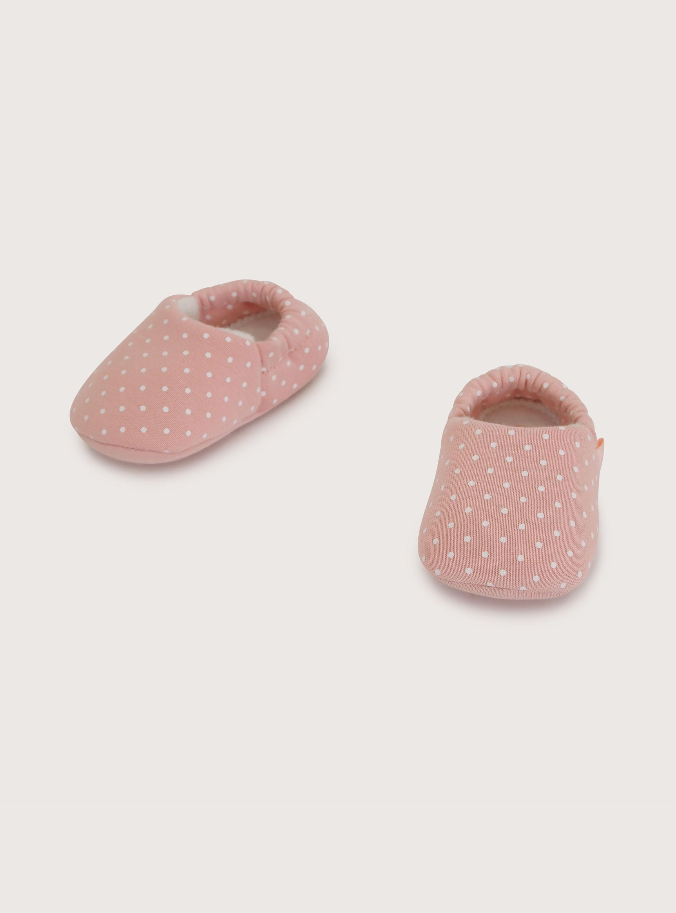 Pantufla Print Lunares Bebé Niña-2