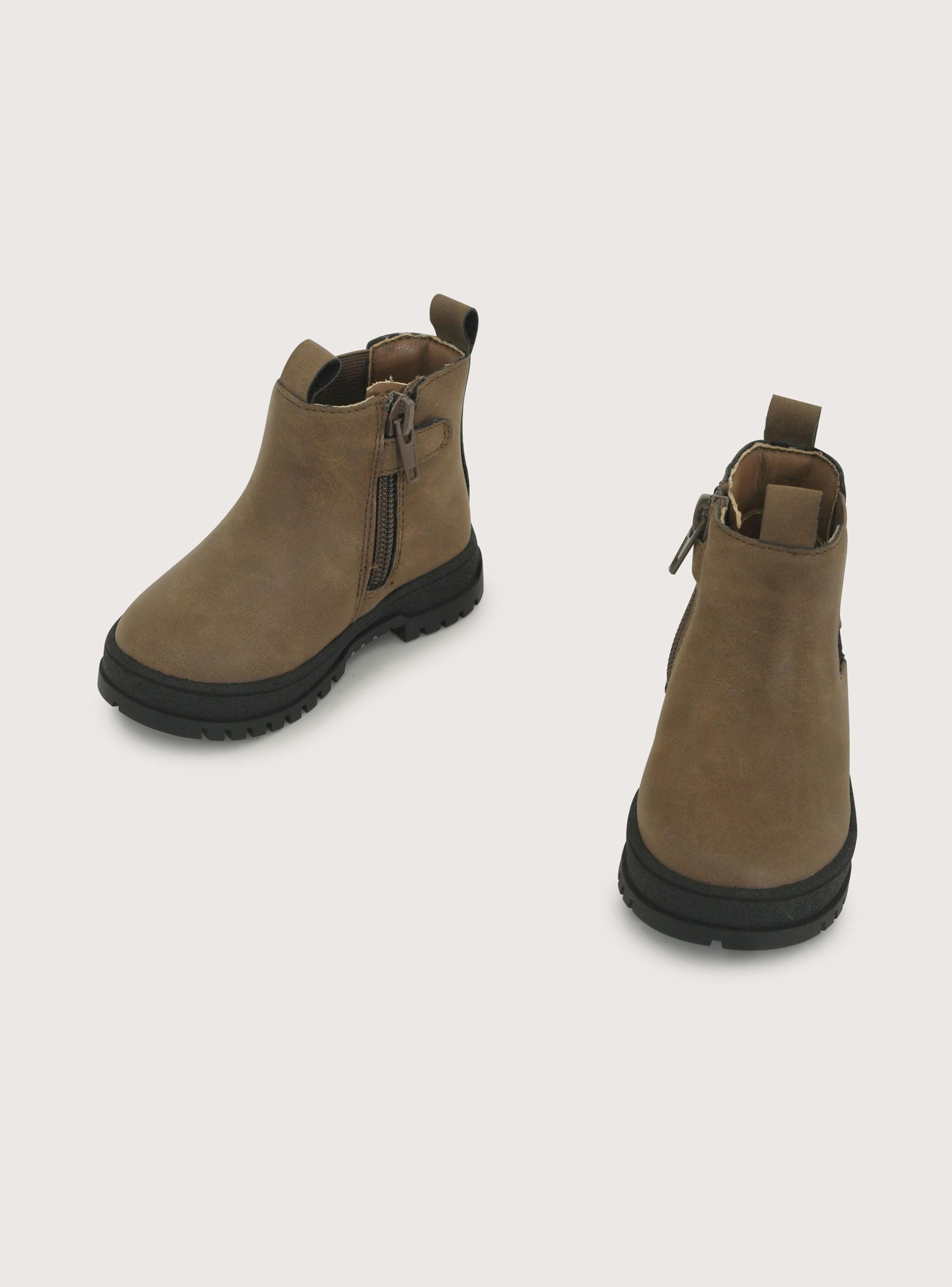 Botín Liso Caminante Niño-3