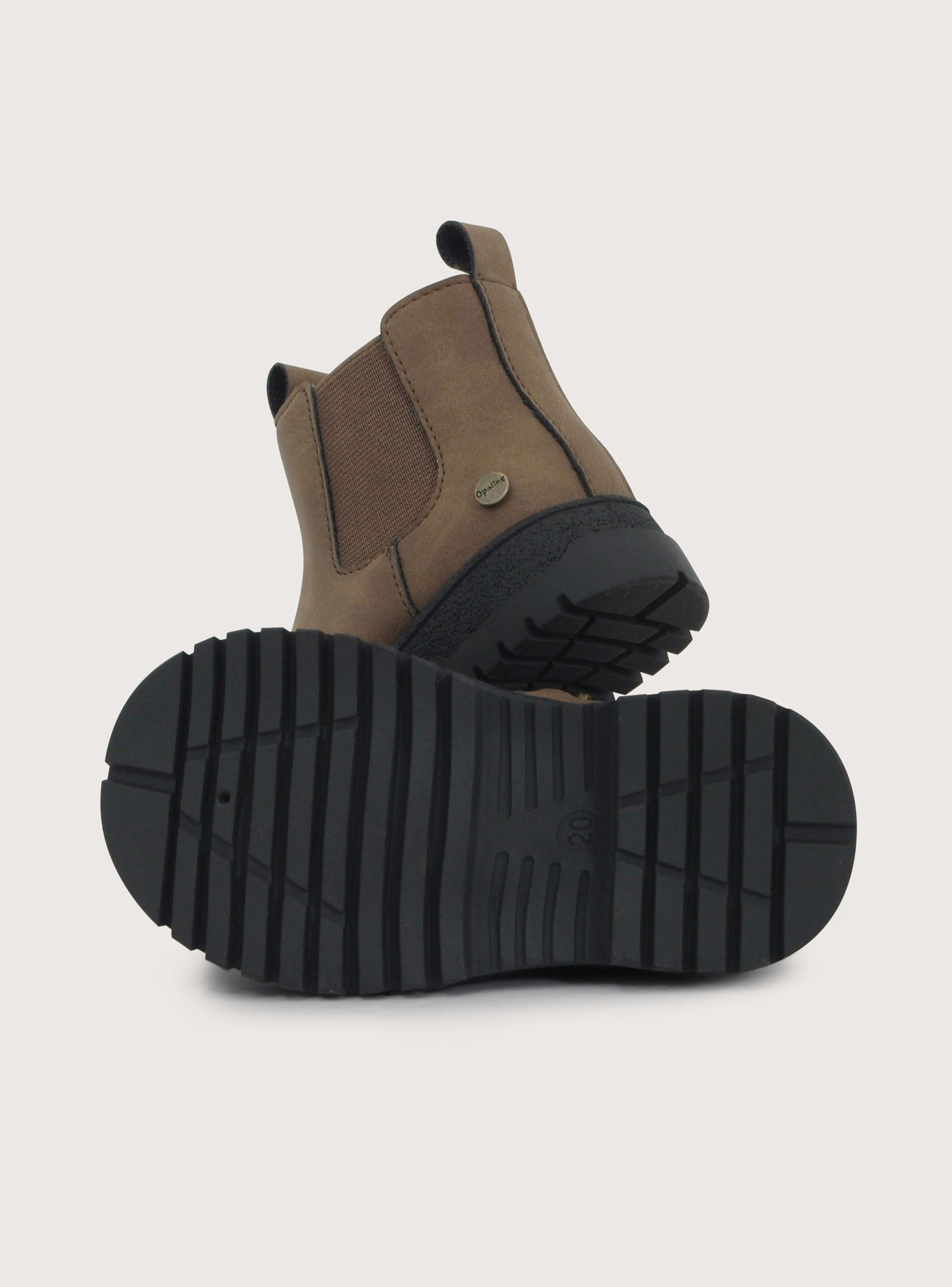 Botín Liso Caminante Niño-4