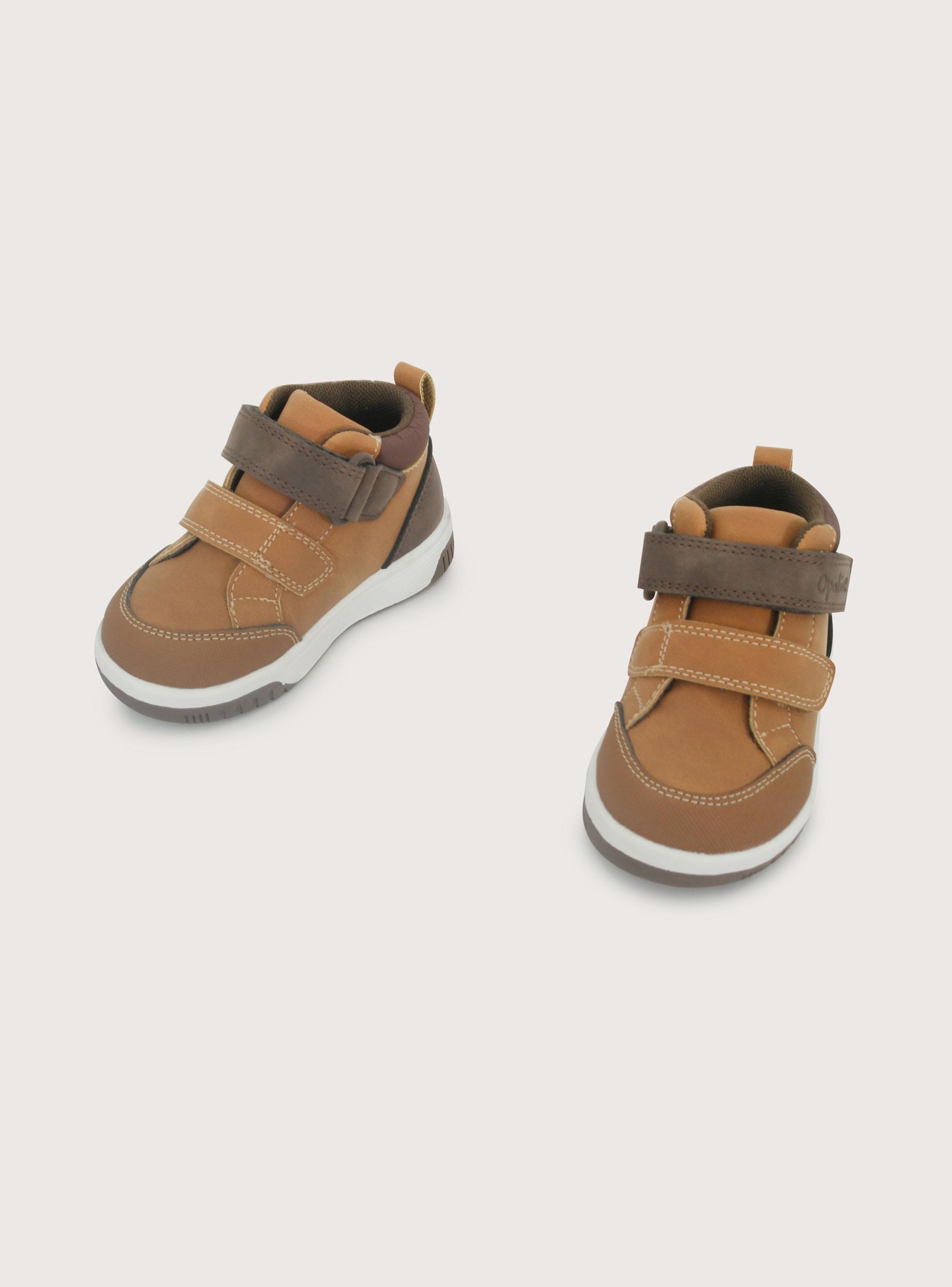 Botín Color Dos Velcro Caminante Niño-3