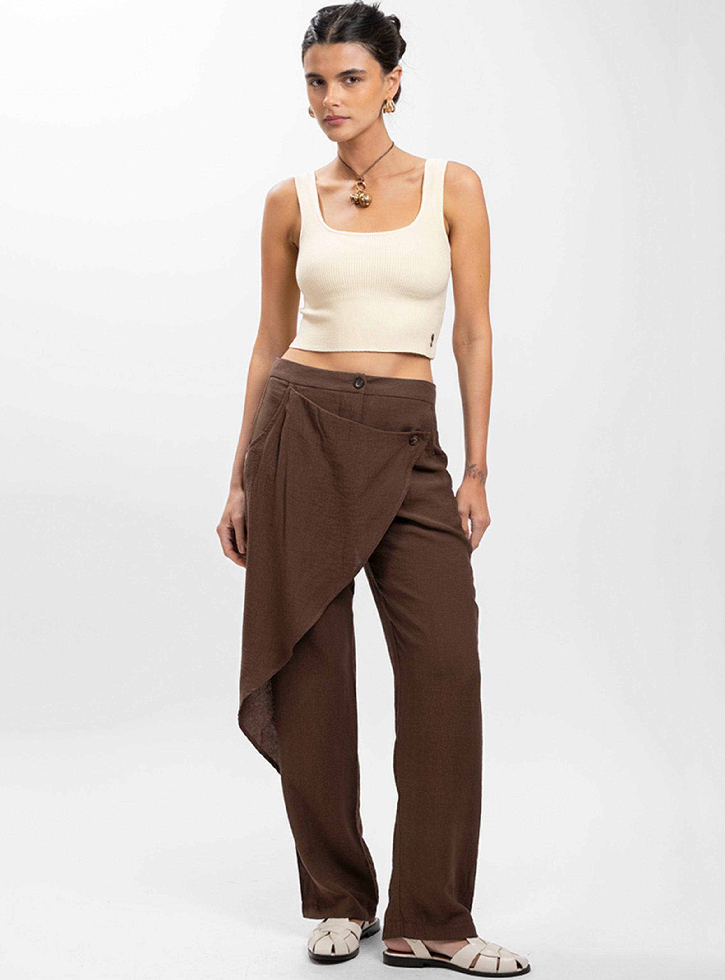 Pantalón Aria Café-3
