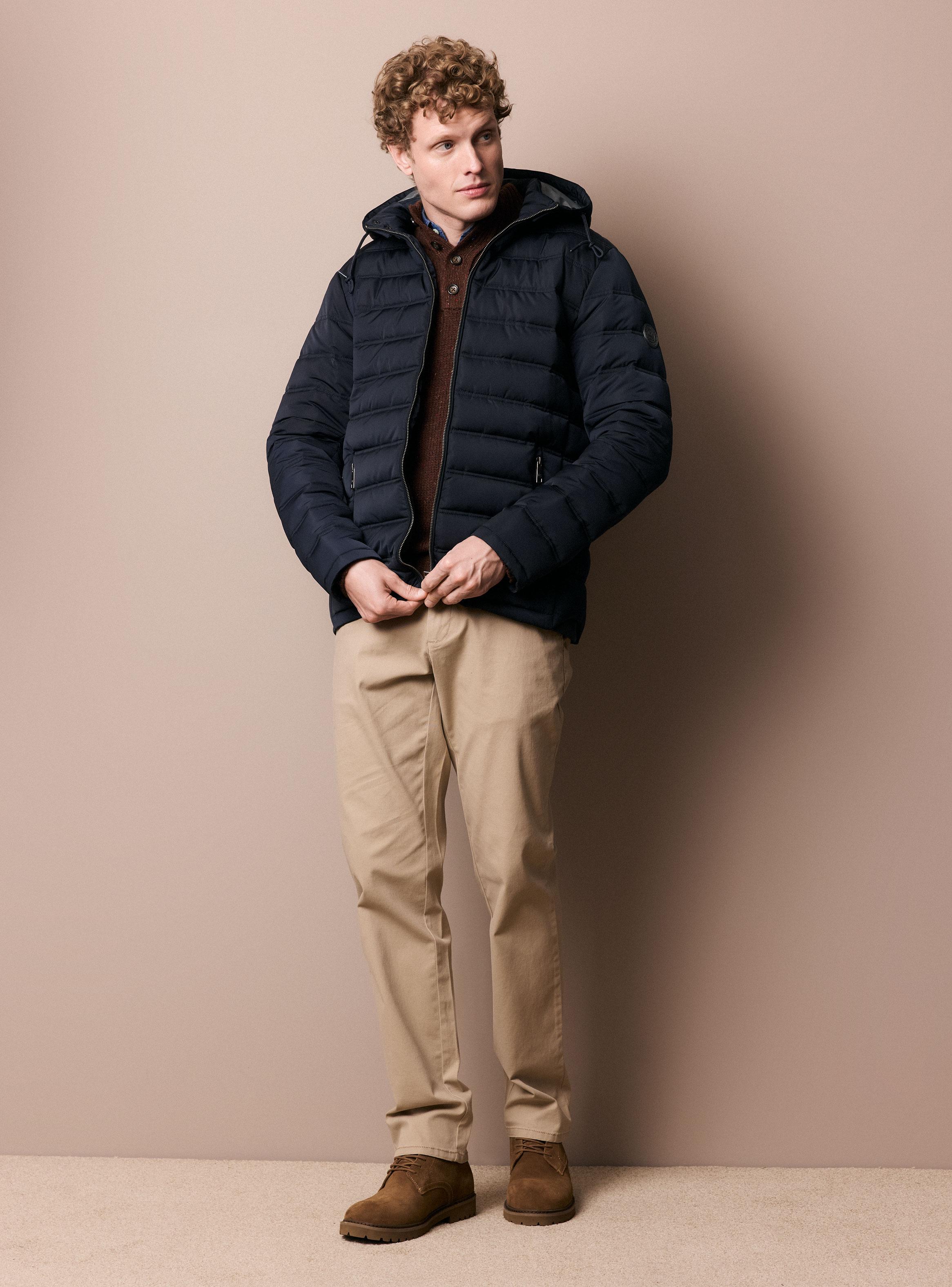 Parka Acolchada con Gorro-4