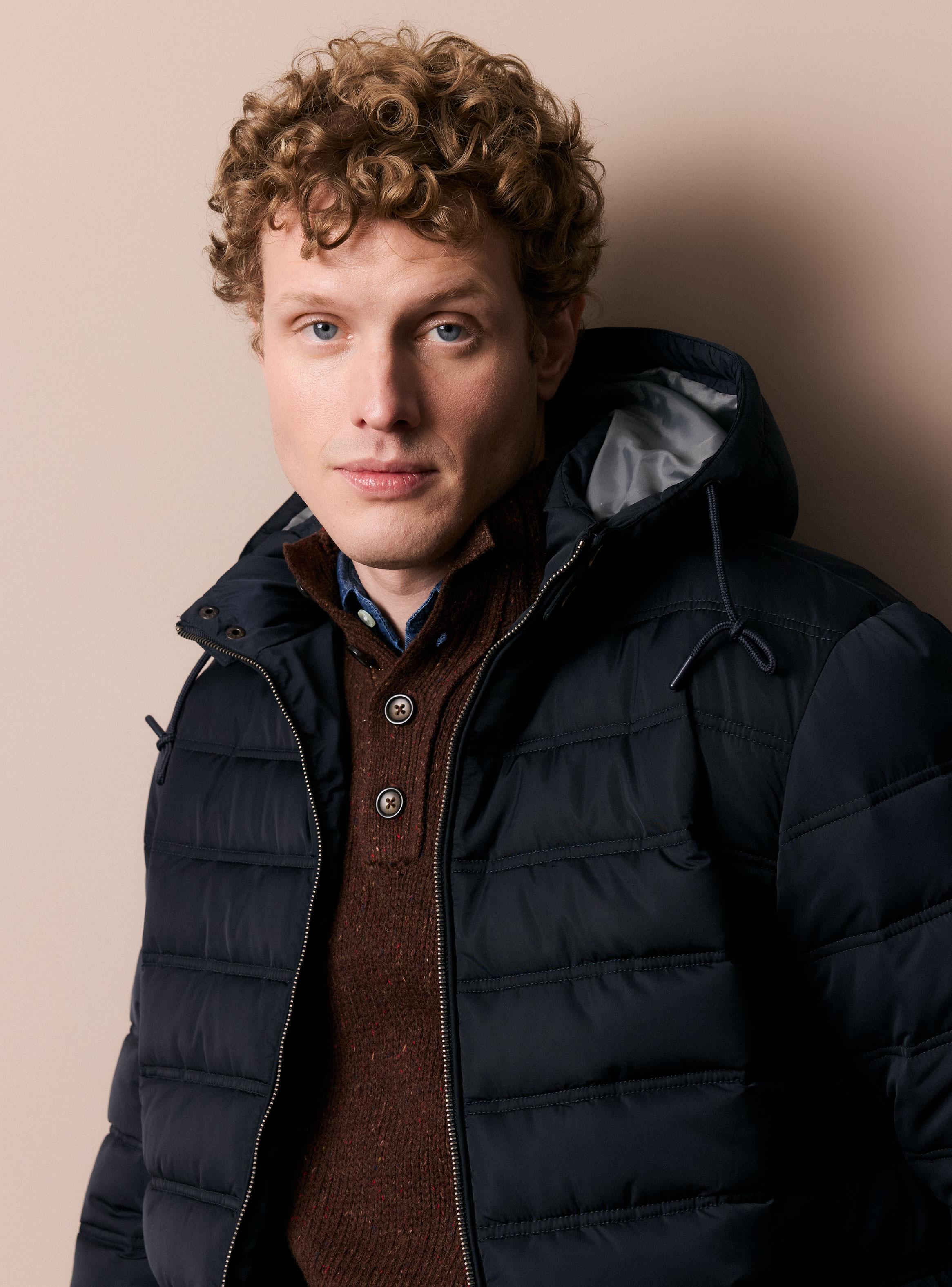 Parka Acolchada con Gorro-2