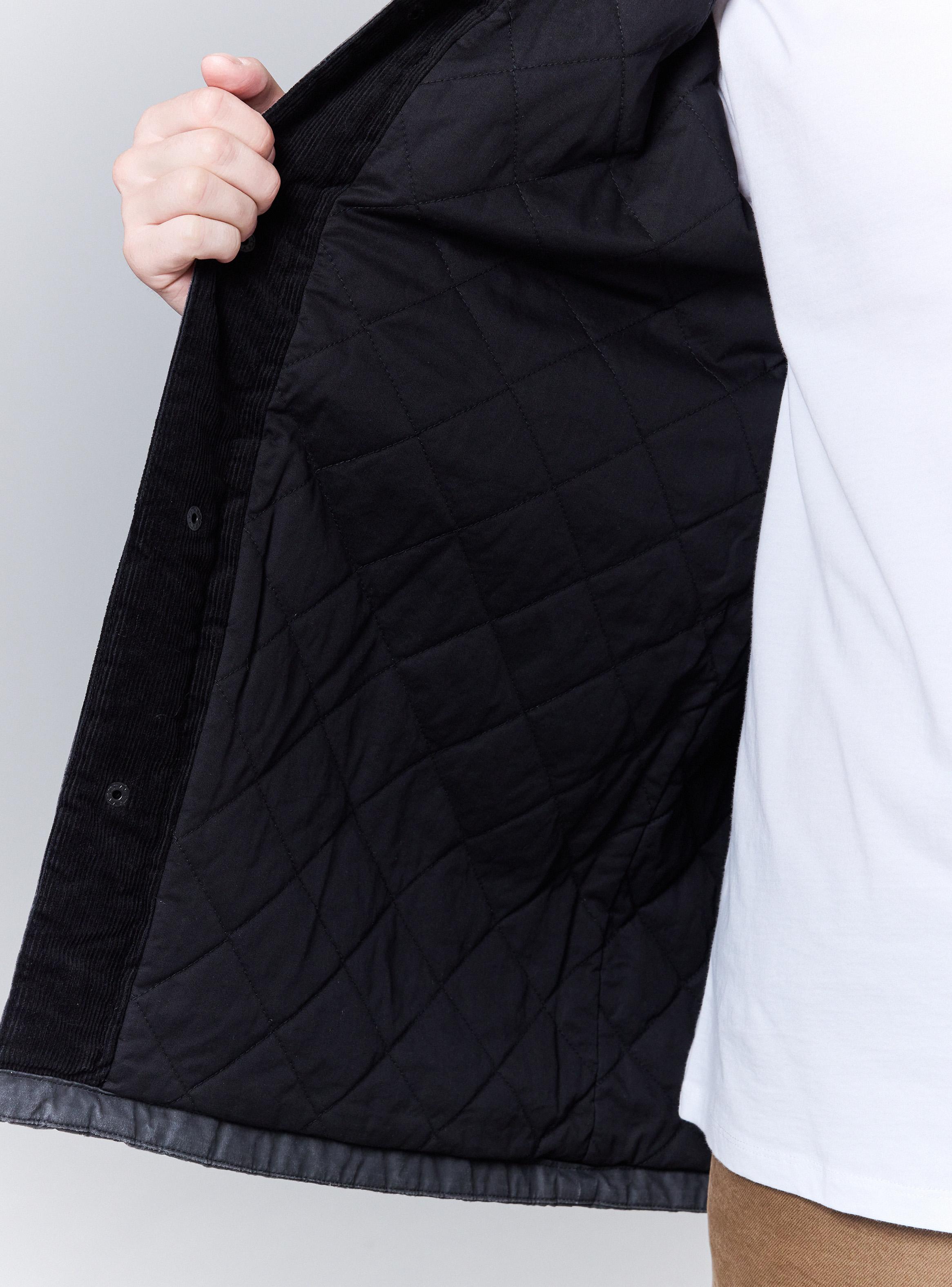 Chaqueta Encerada Cuello Cotelé-3